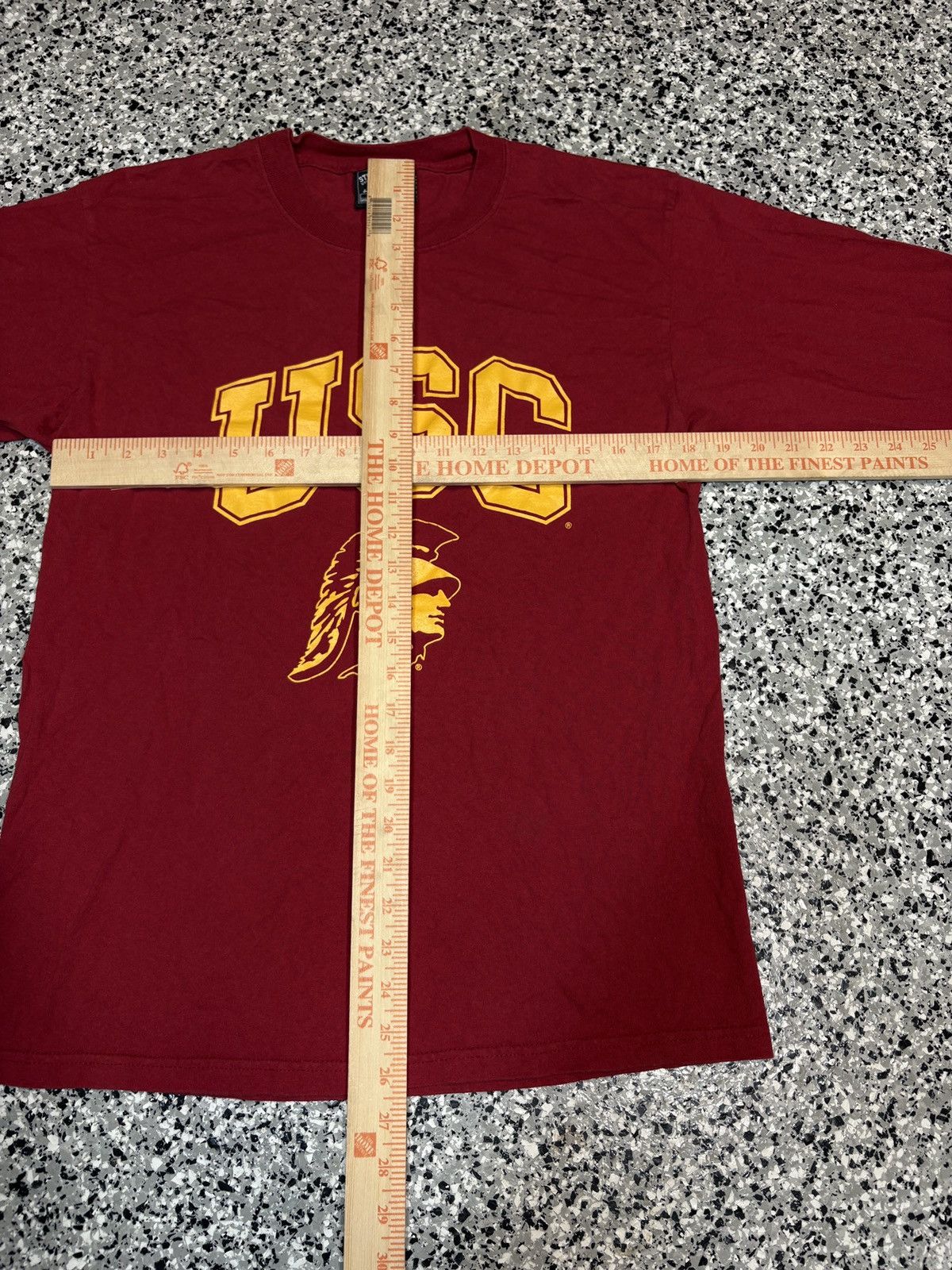 NCAA Vintage 1990s Steve & Barry’s USC College L/S Tee Sz. M 0693 Size US M / EU 48-50 / 2 - 6 Thumbnail