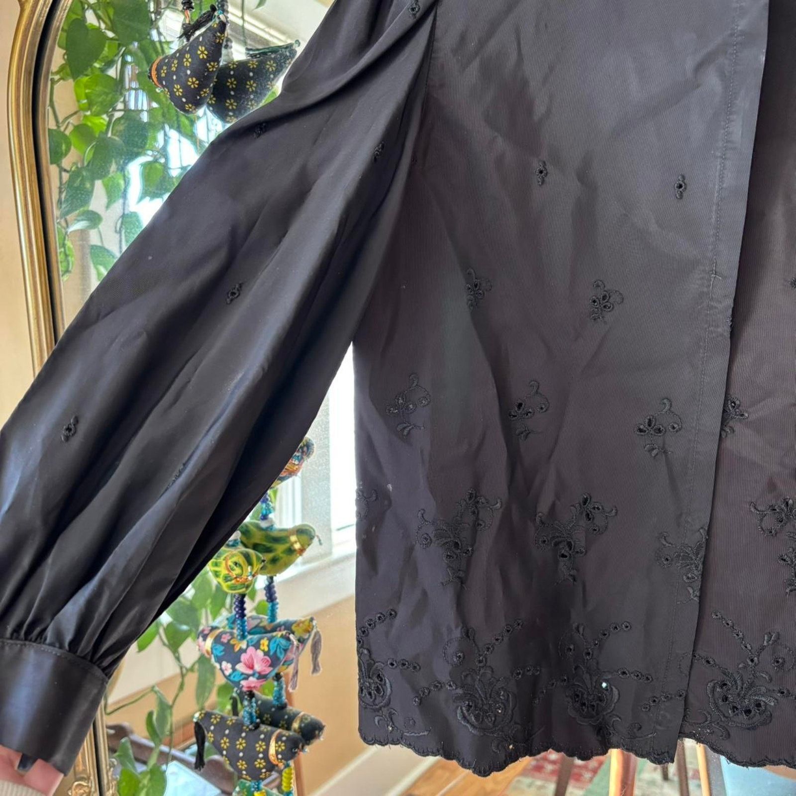 Vintage Vintage Neusteters 1980s Victorian Goth Open Jacket 8 Size M / US 6-8 / IT 42-44 - 6 Thumbnail