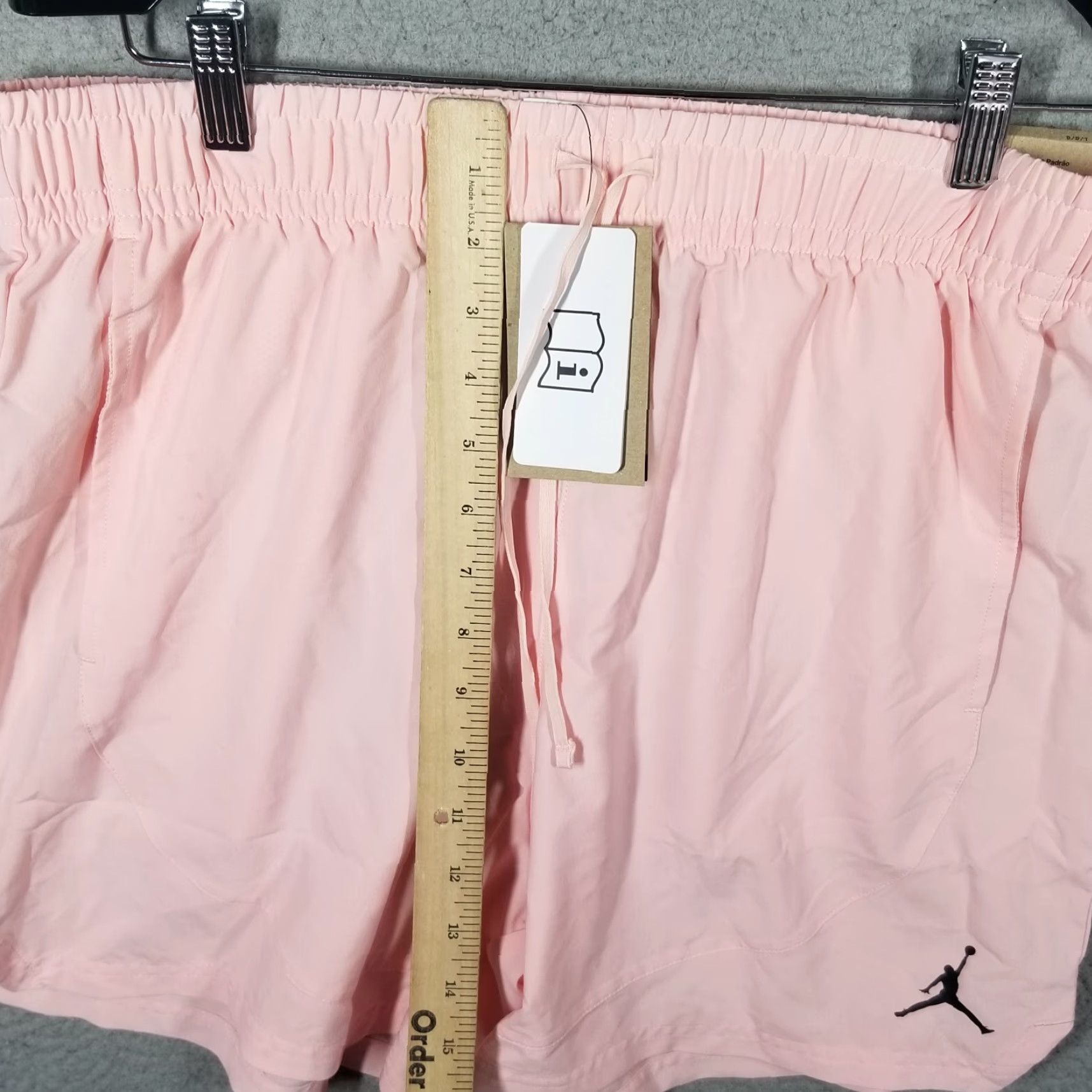 Jordan Brand Jordan Men's Woven Shorts Large Athletic Pink Sample 2020s Sports Mens Size US 33 - 4 Thumbnail