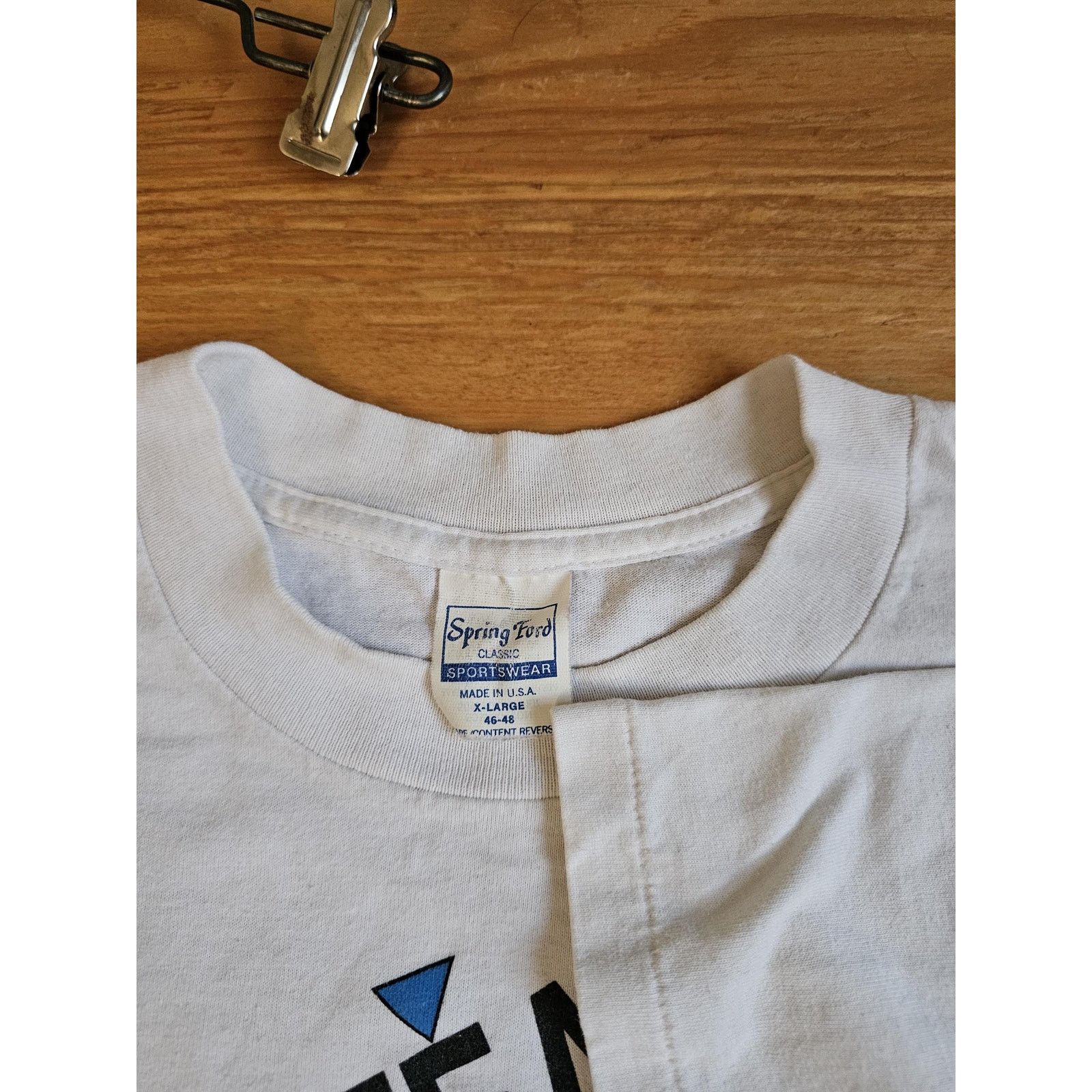 Other Drill Team Dance Cheerleader White T-shirt Sz L 80s/90s Size US L / EU 52-54 / 3 - 3 Thumbnail