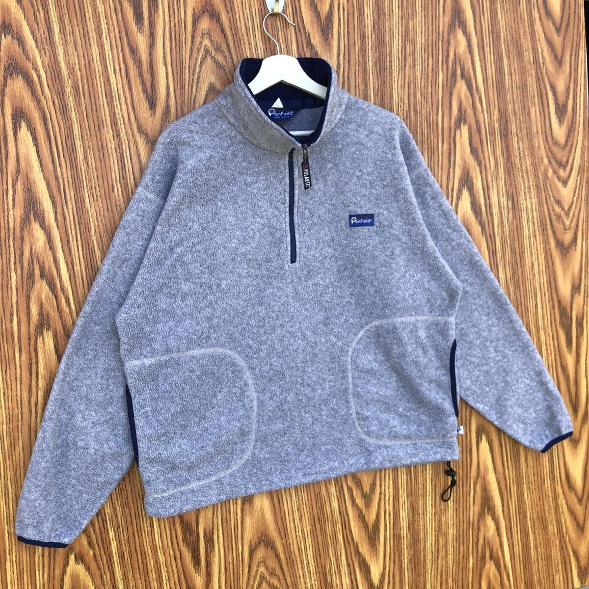Penfield Vintage Penfield Fleece Half Zipper Sweater Pullover Size US M / EU 48-50 / 2 - 2 Thumbnail