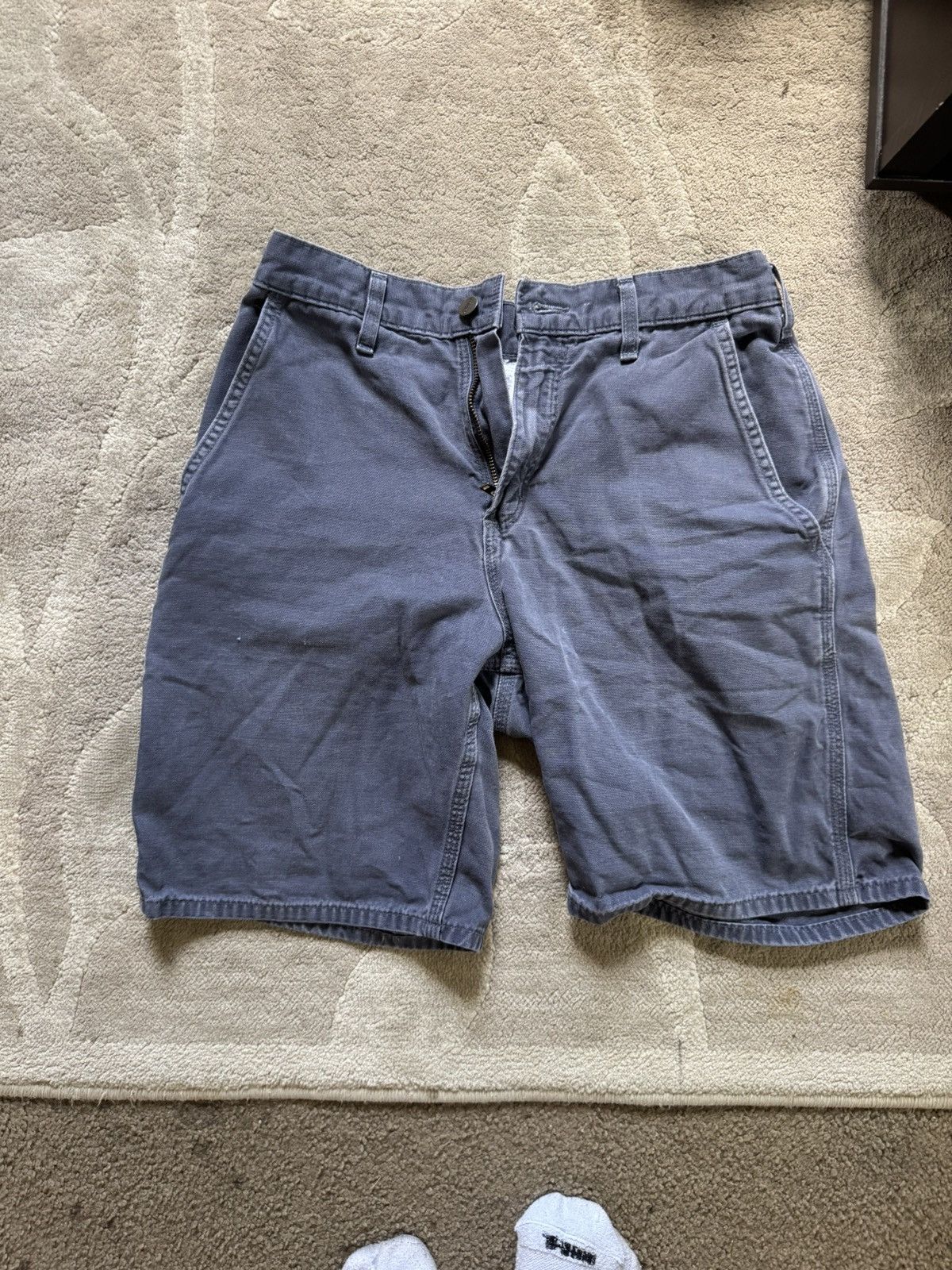 Carhartt Purple Carhartt Cargo Shorts Size US 34 / EU 50 - 2 Thumbnail