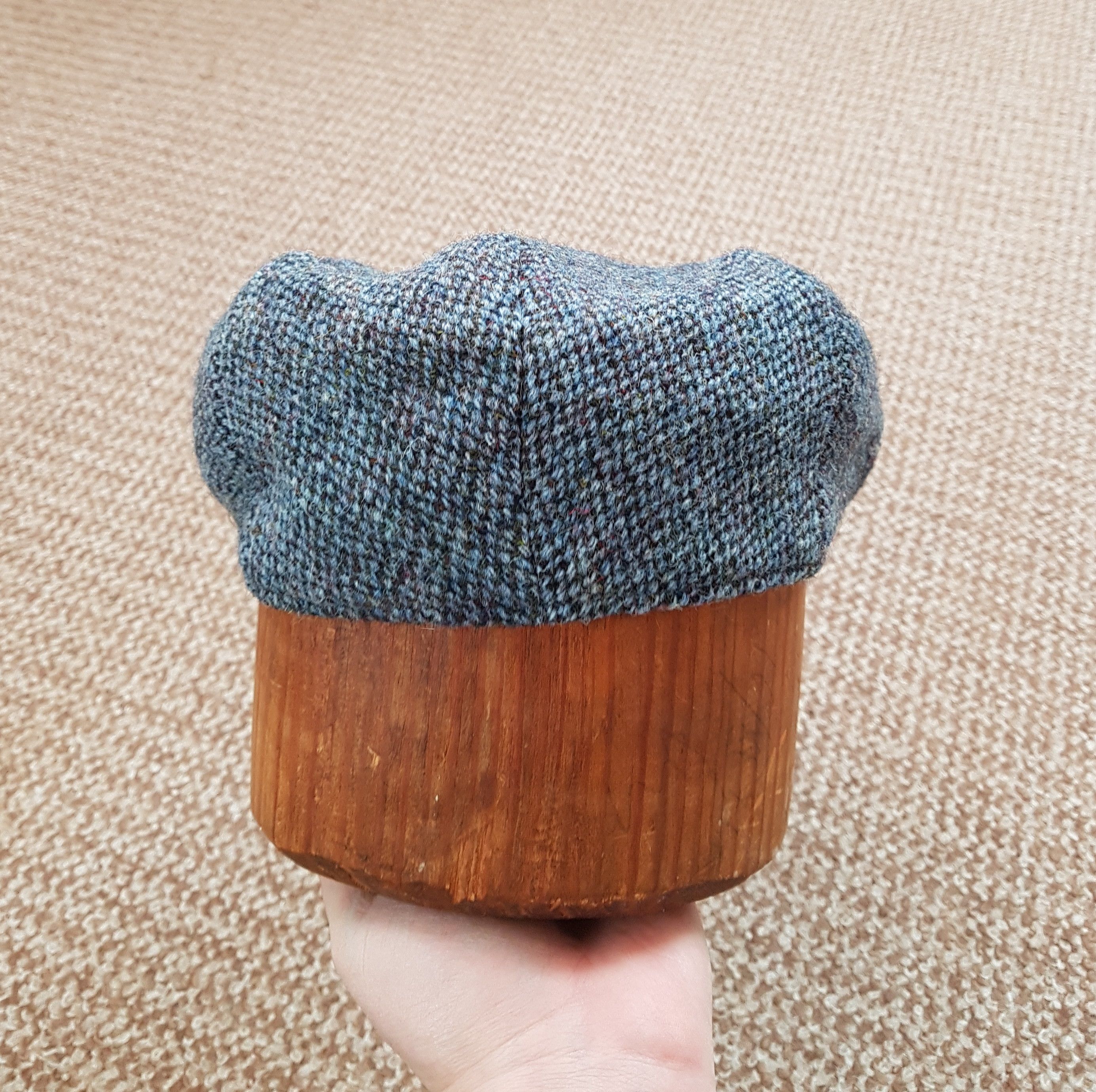 Harris Tweed Harris Tweed Peaky Blinders Centenary Label Wool Hat Cap Size 40 - 5 Thumbnail