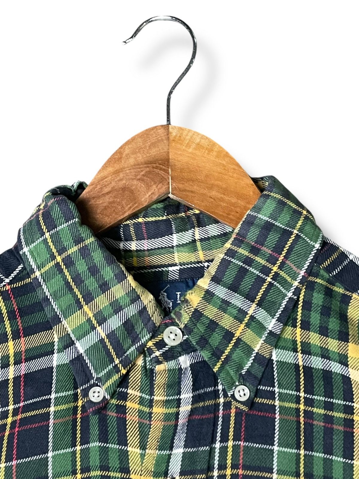 Ralph Lauren × Vintage Vintage Ralph Lauren Button Up Flannel (52) Size US L / EU 52-54 / 3 - 3 Thumbnail