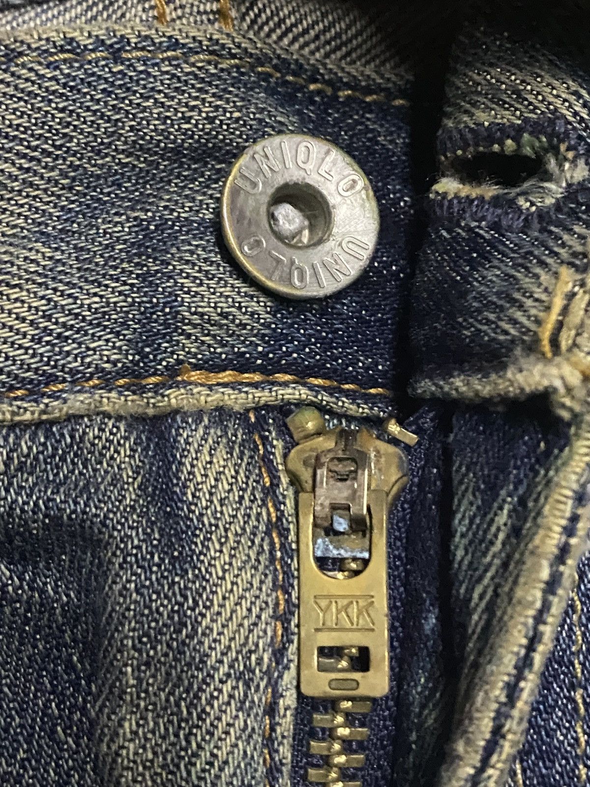Vintage Vintage Japanese Brand Uniqlo Mud wash Loose Jeans Size US 32 / EU 48 - 10 Thumbnail