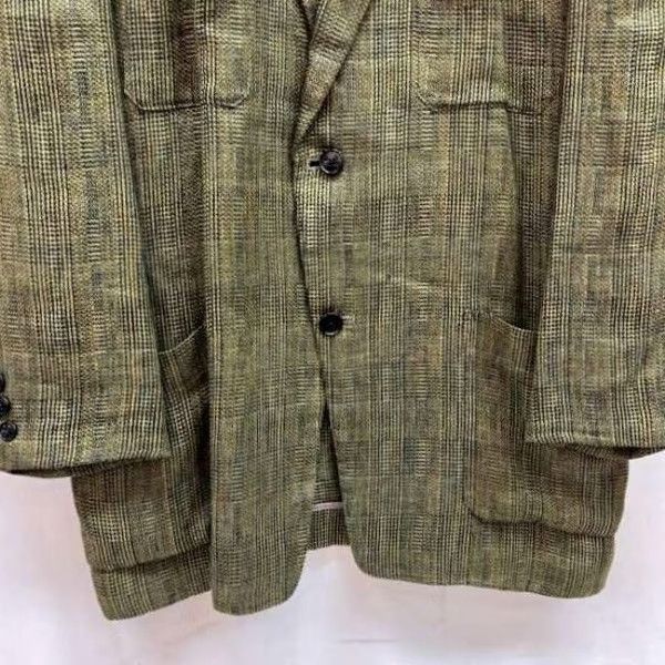 Yohji Yamamoto Yohji Yamamoto Linen Tailored Jacket M Green Men’s Jacket Tailored Jacket 80s Y's for men"} Size US M / EU 48-50 / 2 - 3 Thumbnail