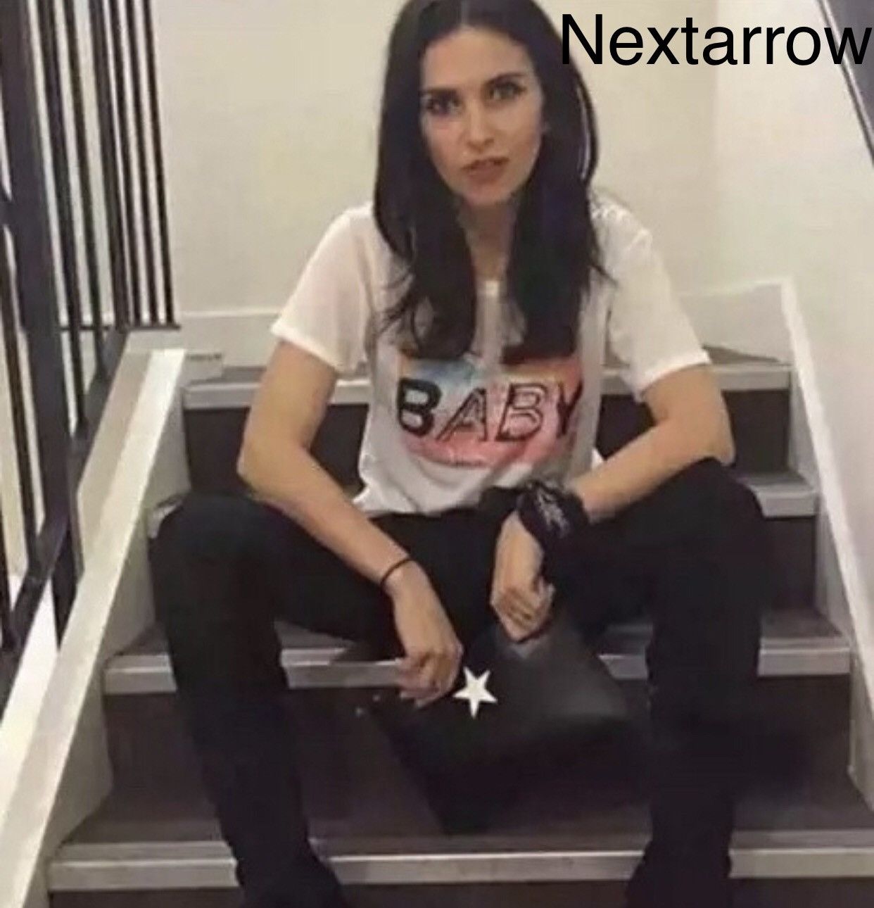 Saint Laurent Paris Saint Laurent SLP Baby T-shirt2412-Nextarrow Size US S / EU 44-46 / 1 - 2 Thumbnail
