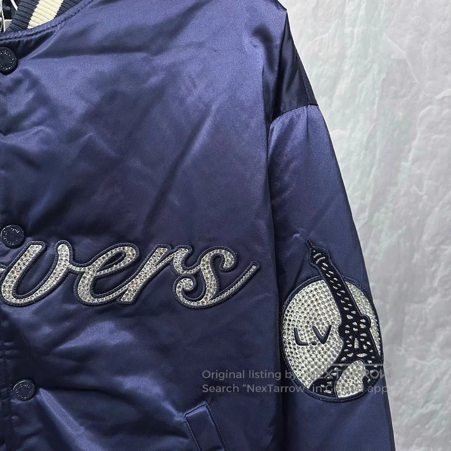 Louis Vuitton louis vuitton ss25 rhinestone baseball jacket. Size US M / EU 48-50 / 2 - 3 Thumbnail