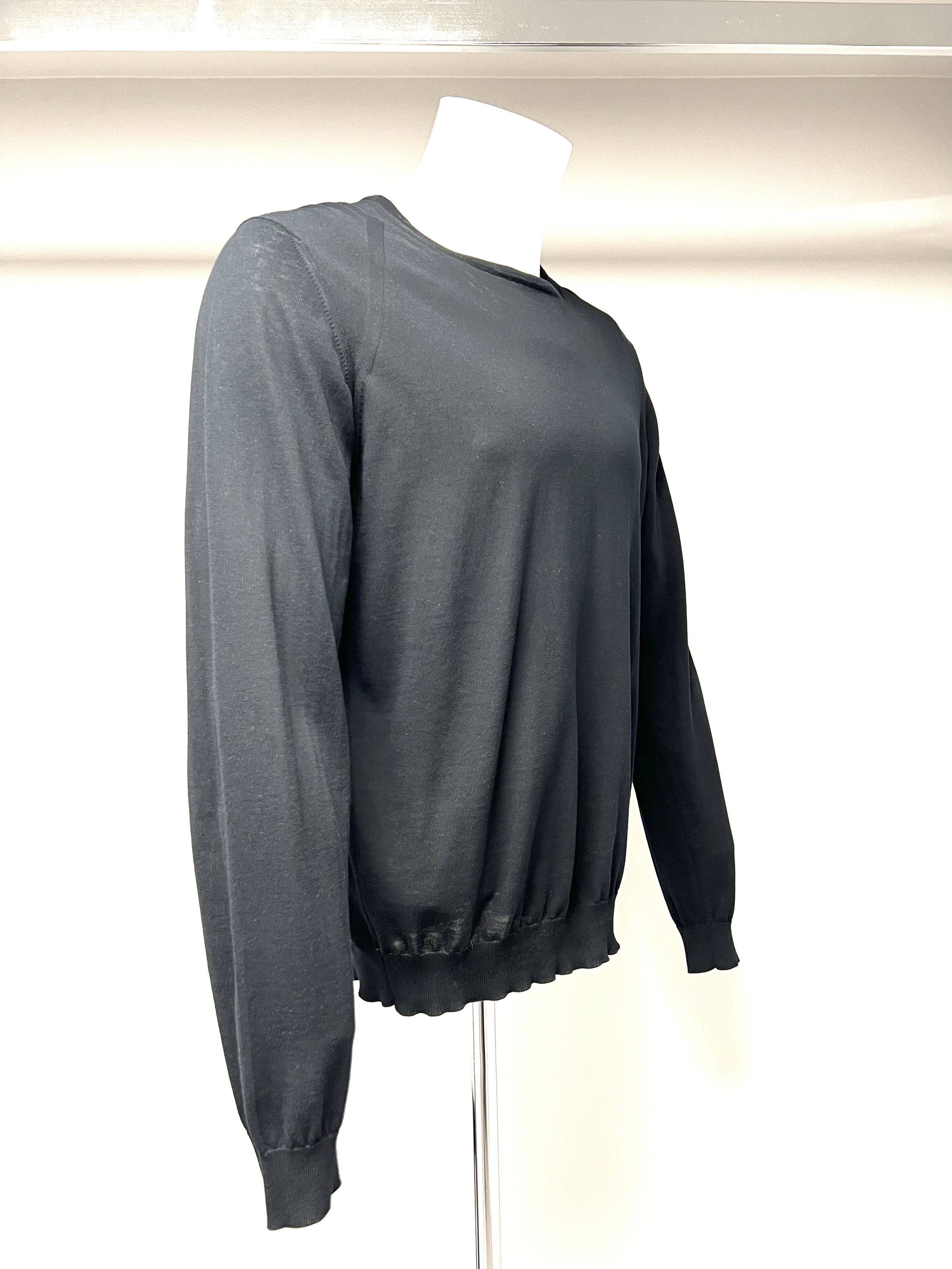 Lanvin NEW, LANVIN SUPERFINE KNITED CREWNECK SWEATER, MADE IN ITALY Size US XL / EU 56 / 4 - 5 Thumbnail