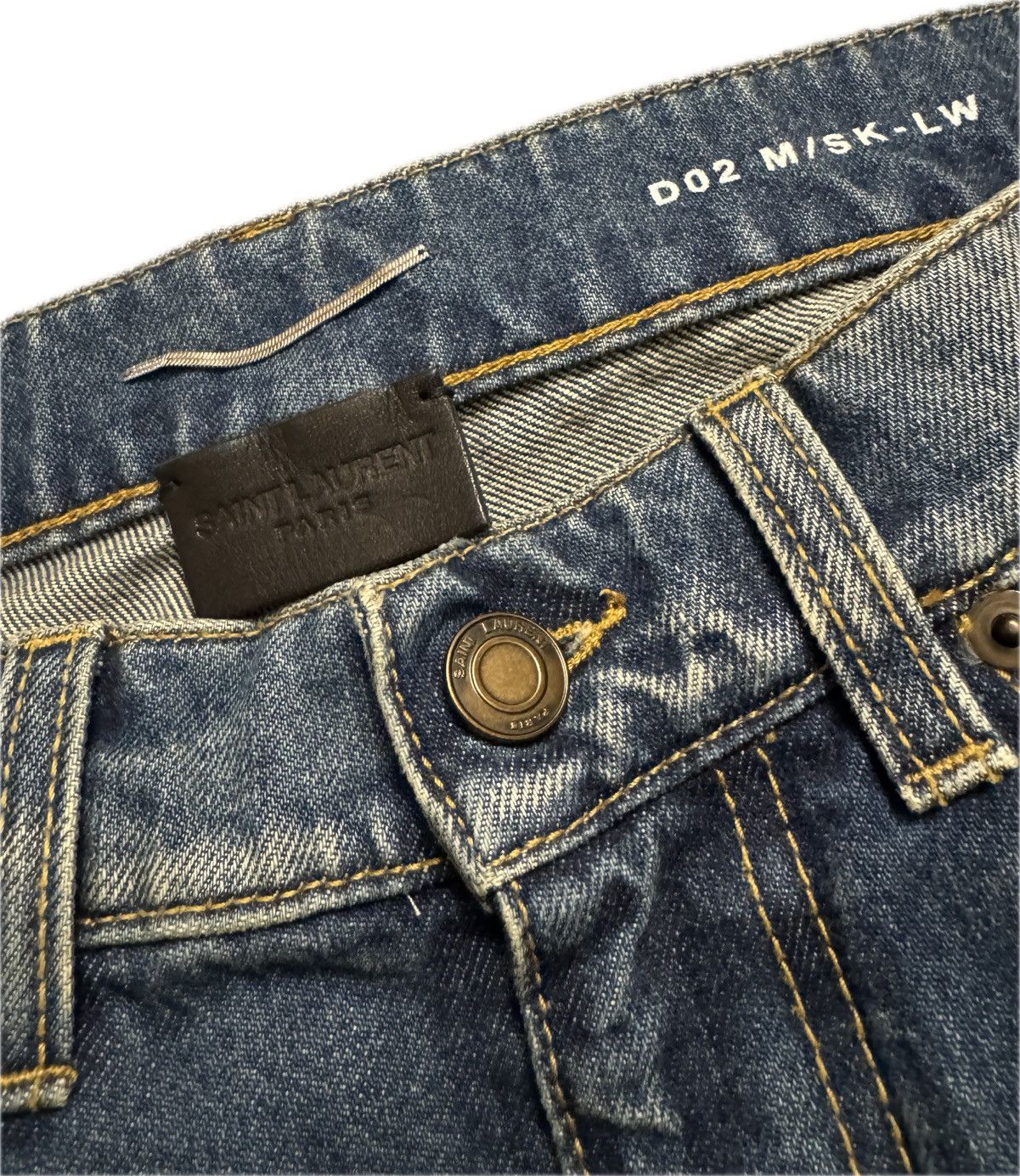 Saint Laurent Paris Saint Laurent Denim D02 Size US 30 / EU 46 - 3 Thumbnail
