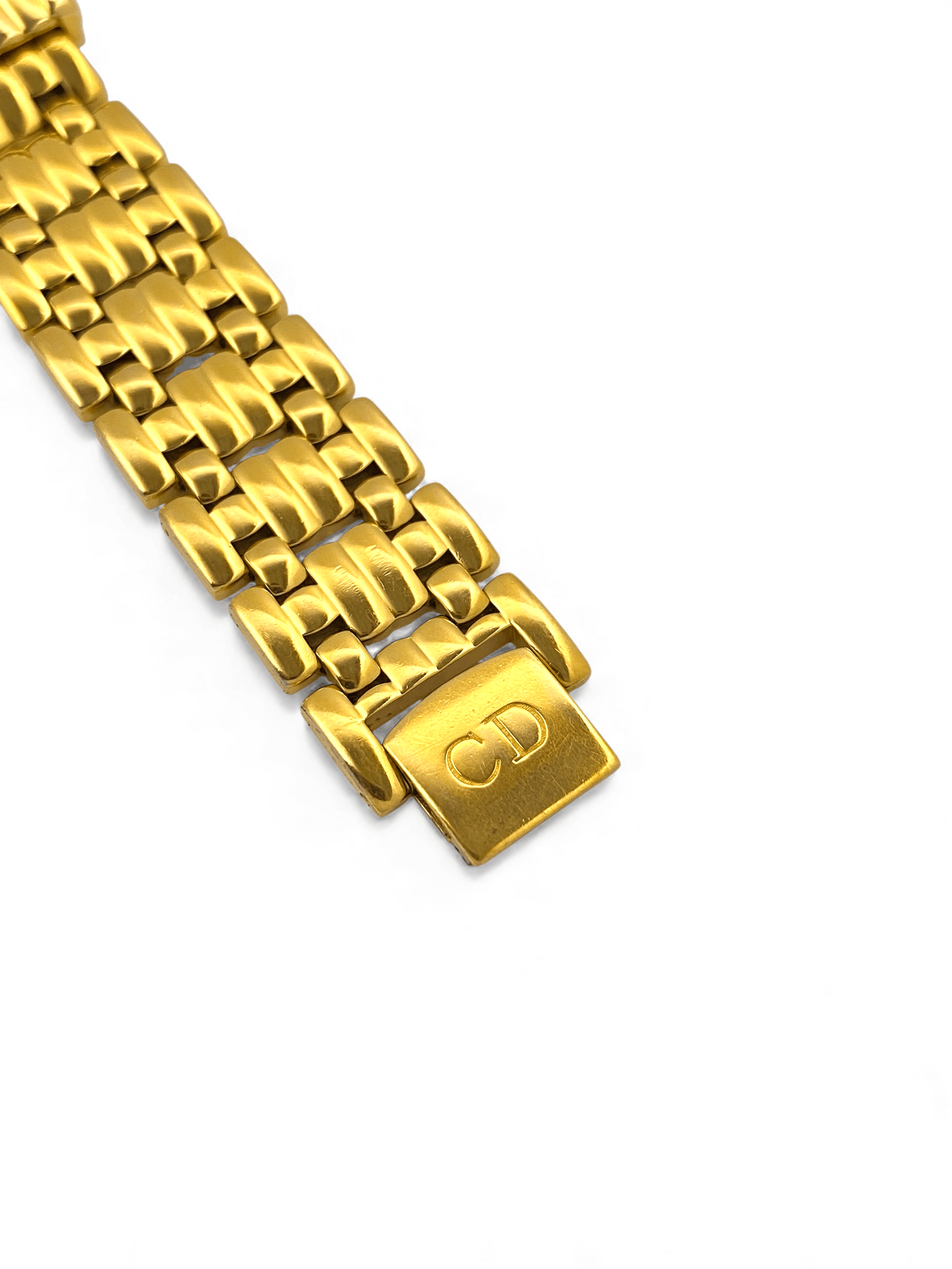 Dior Dior Gold Plated Tank Classic Dress Wrist Watch Vintage Size ONE SIZE - 9 Thumbnail