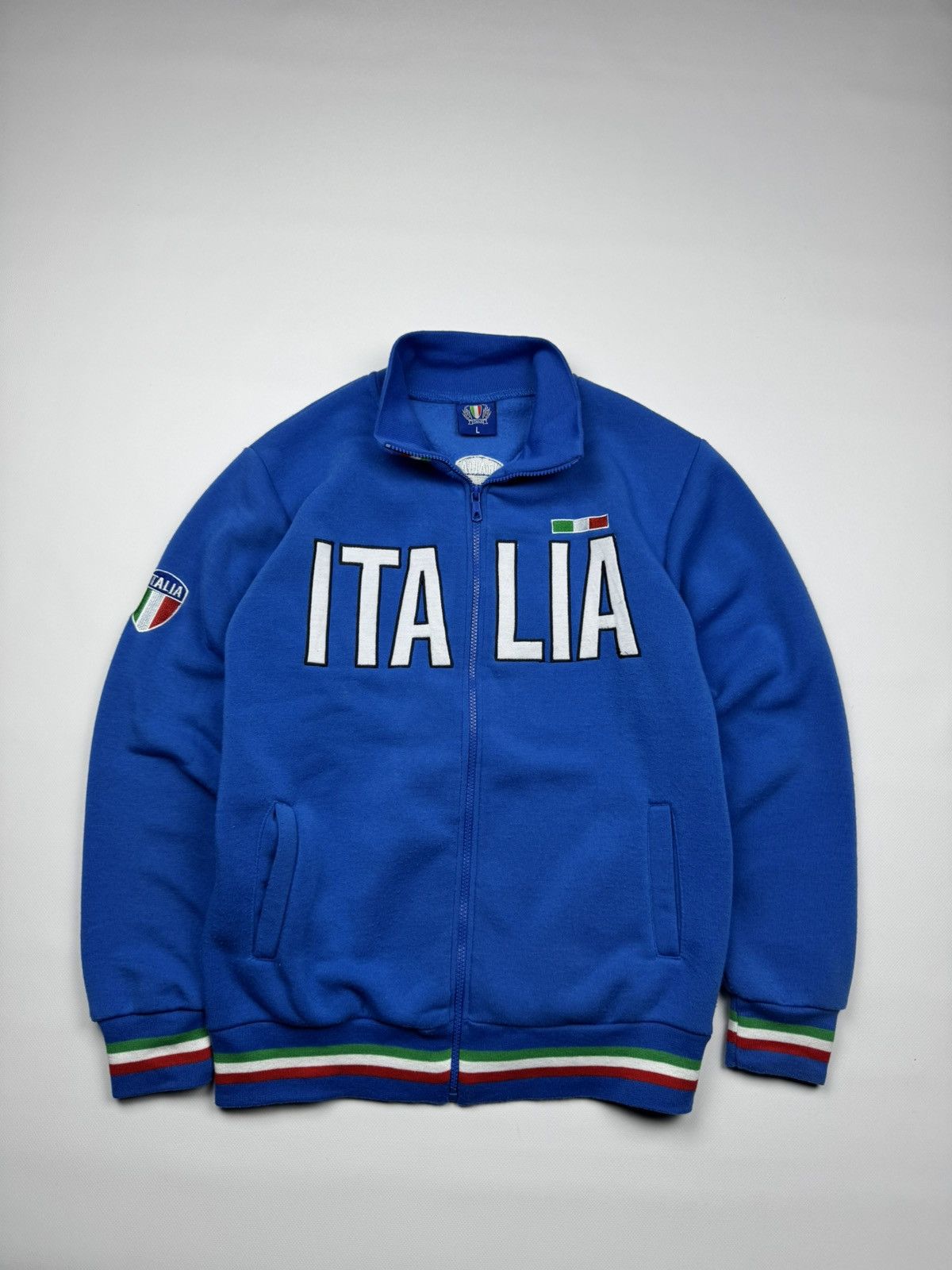 Vintage Vintage Italia Streetwear Y2k Track Jacket Size US L / EU 52-54 / 3 - 1 Thumbnail