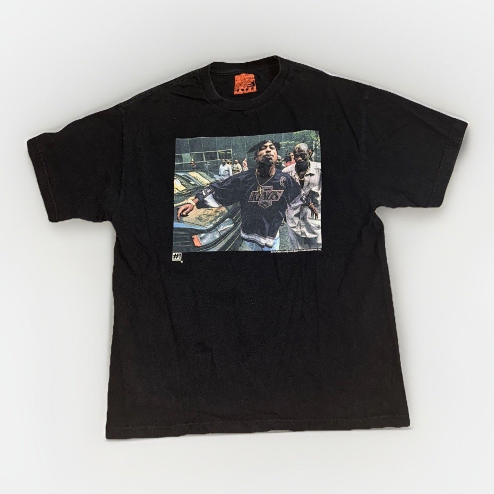 Band Tees × Rap Tees × Vintage Tupac Shakur DMX Hip Hop Photo T-Shirt Black Large 20x27 Size US L / EU 52-54 / 3 - 1 Thumbnail