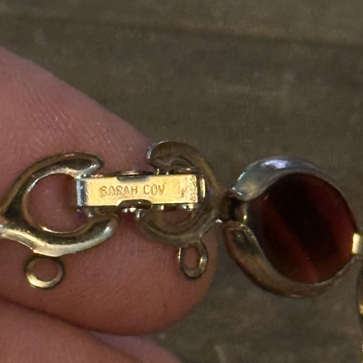 Other × Vintage Vintage Sarah Coventry gold tone Wood Nymph bracelet Size ONE SIZE - 6 Thumbnail
