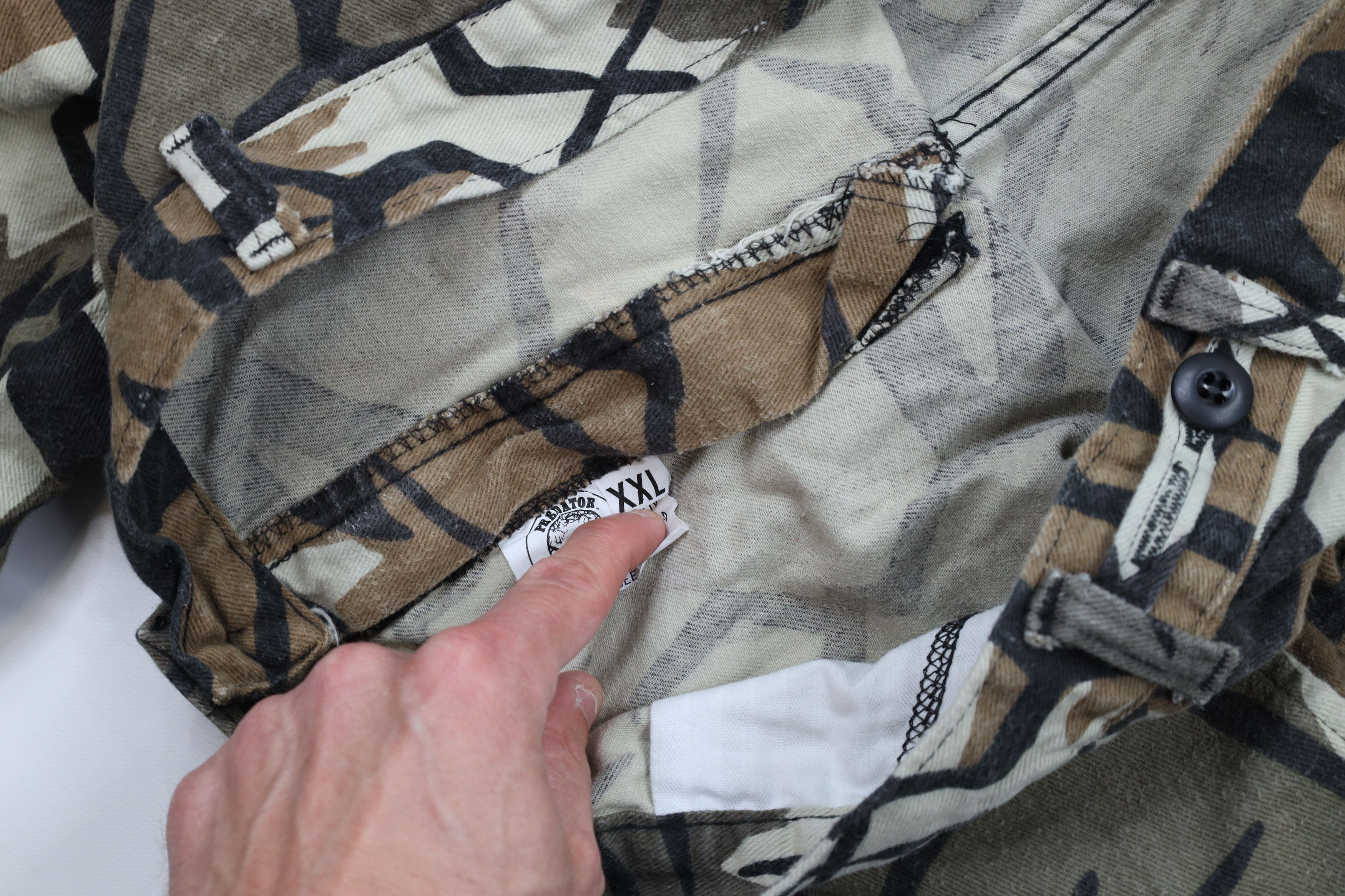 Vintage Vintage 90s Streetwear Camouflage Wide Leg Cargo Pants USA Size US 40 / EU 56 - 9 Thumbnail