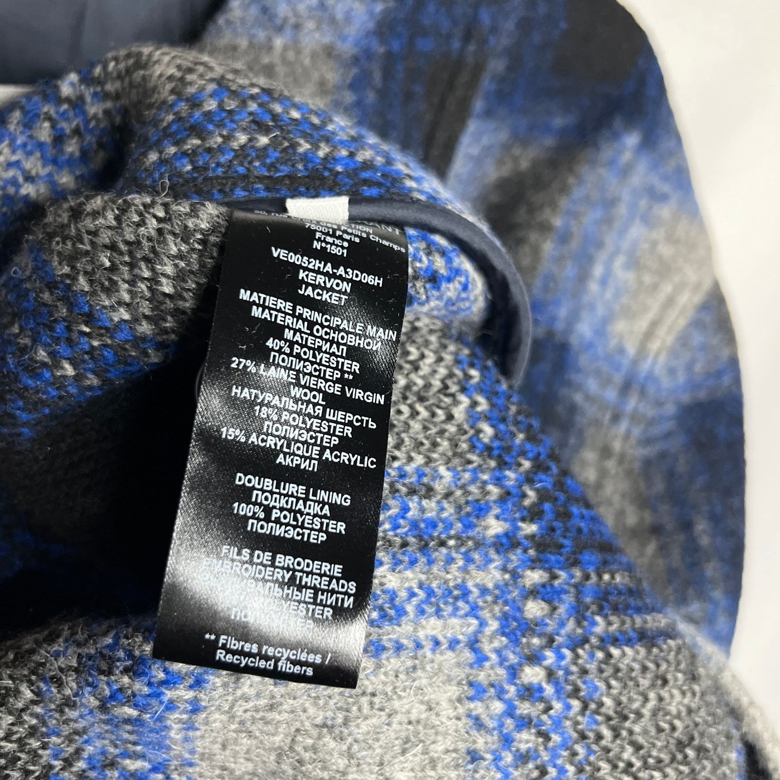 Isabel Marant Isabel Marant Plaid Flannel Kervon Wool Jacket Button Shirt Size US XL / EU 56 / 4 - 7 Thumbnail