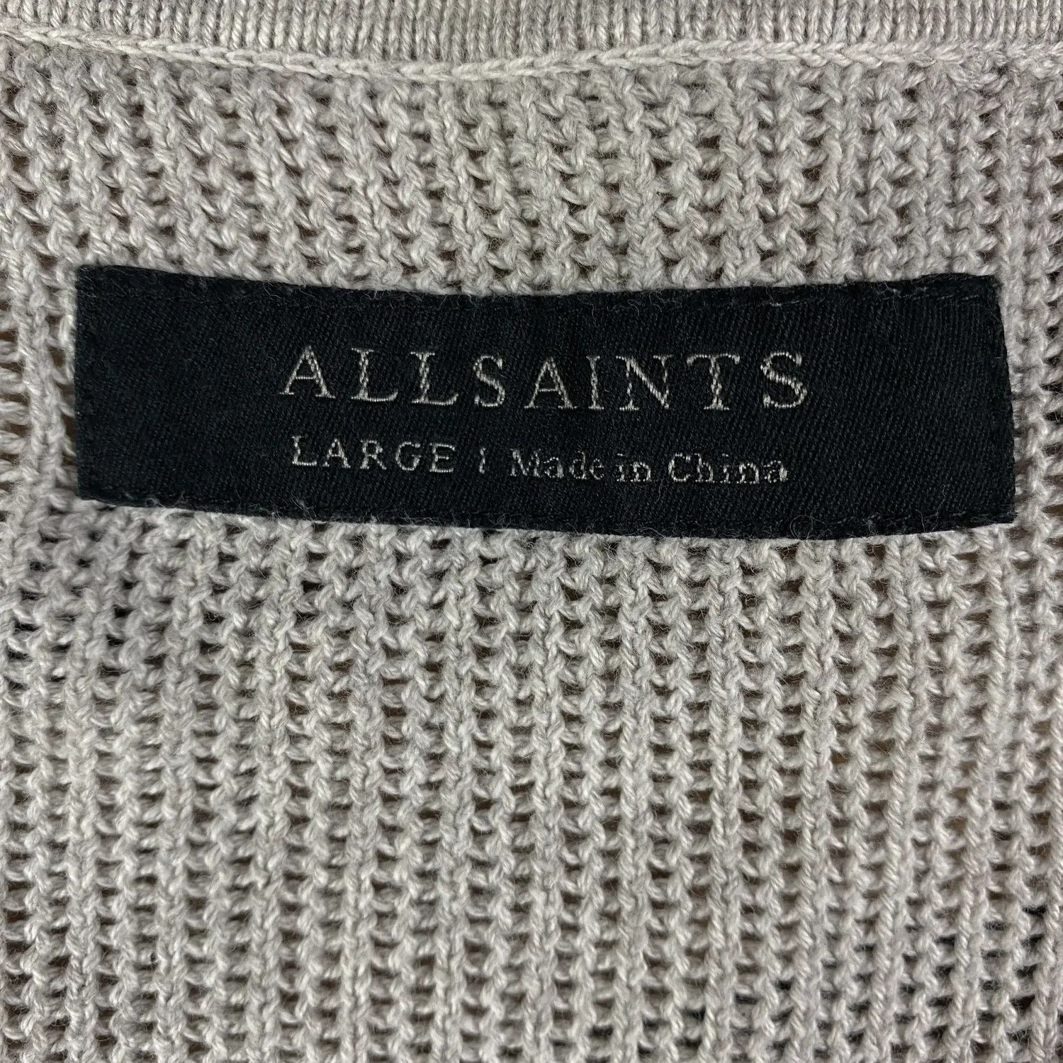 Allsaints Mens Zip Jumper Long Sleeve Allsaints Size L Size US L / EU 52-54 / 3 - 4 Thumbnail