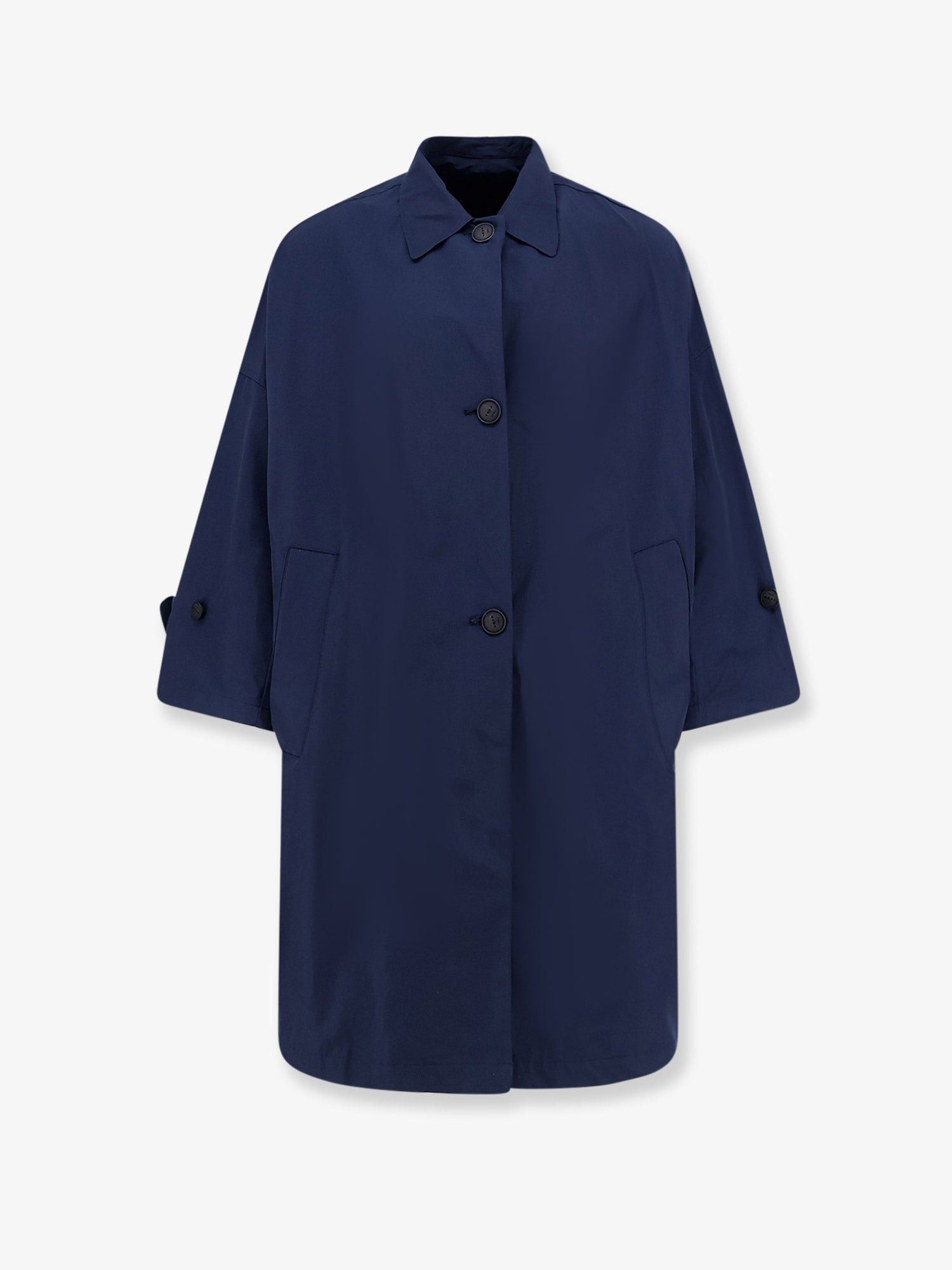 Hevo Cala Paradiso Cotton Blend Raincoat Size XS / US 0-2 / IT 36-38 - 1 Thumbnail