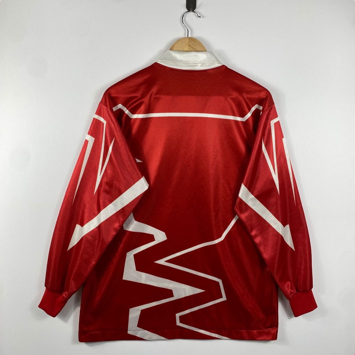 Puma × Vintage Vintage 80's PUMA Long Sleeve Jersey Large Size Size US L / EU 52-54 / 3 - 4 Thumbnail