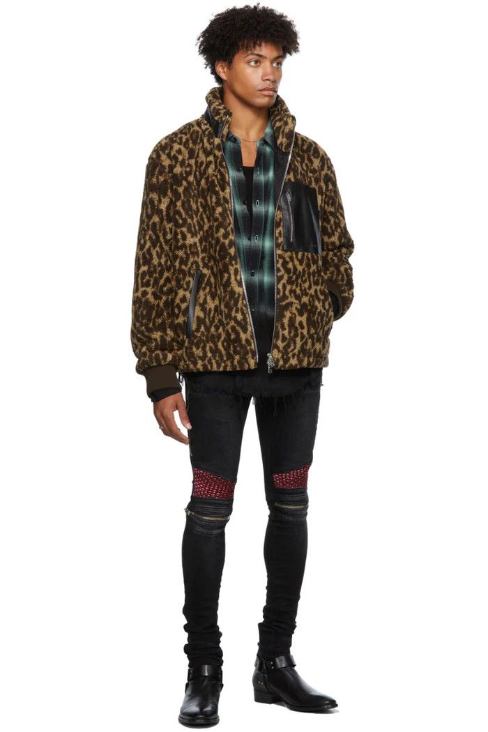Amiri o1wfsh0625 Velvet PJ MX2 Jeans in Black Size US 32 / EU 48 - 2 Thumbnail
