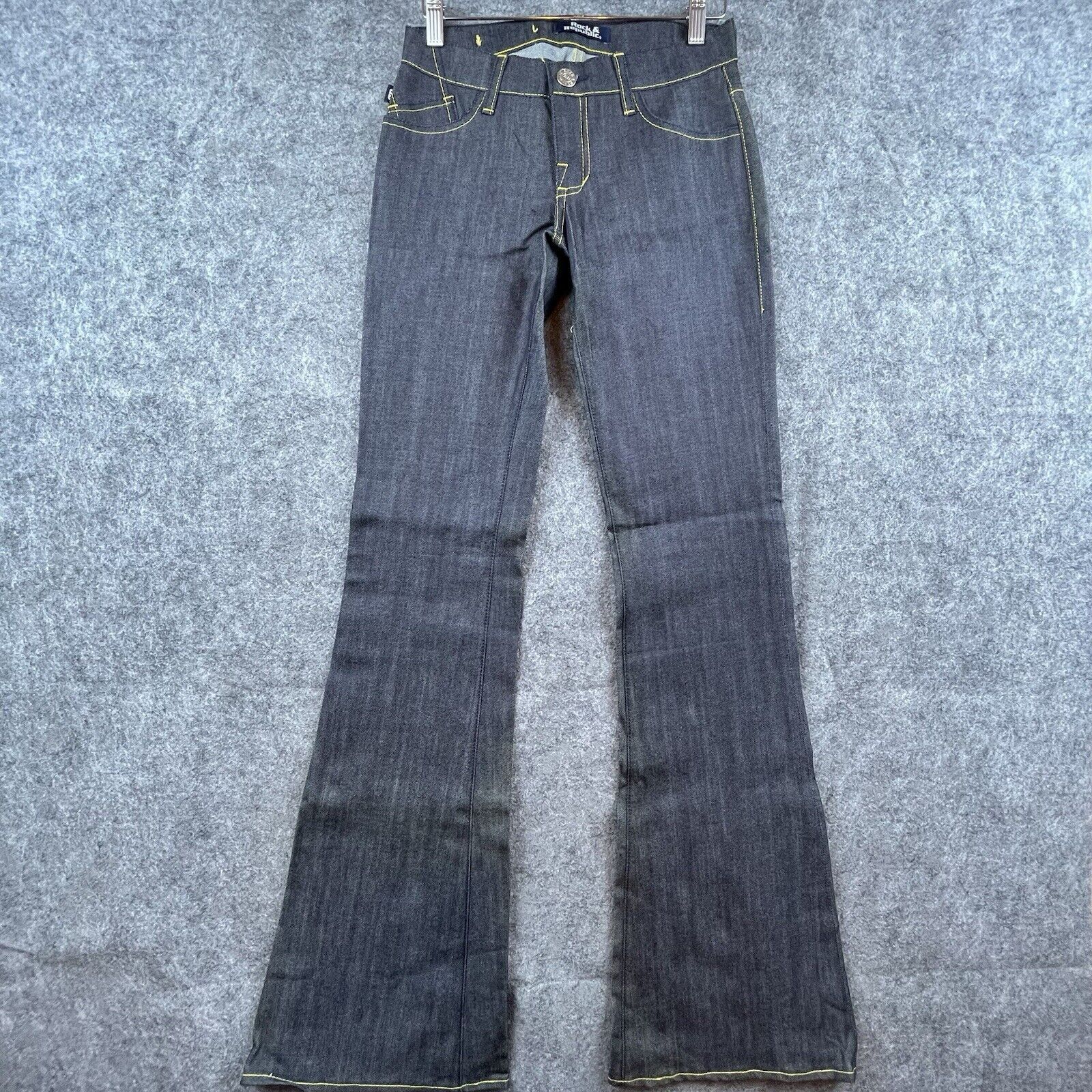 Rock & Republic Rock & Republic Jeans Women 24 Roth Flare Contrast Stitching Size 24" / US 00 / IT 34 - 1 Thumbnail