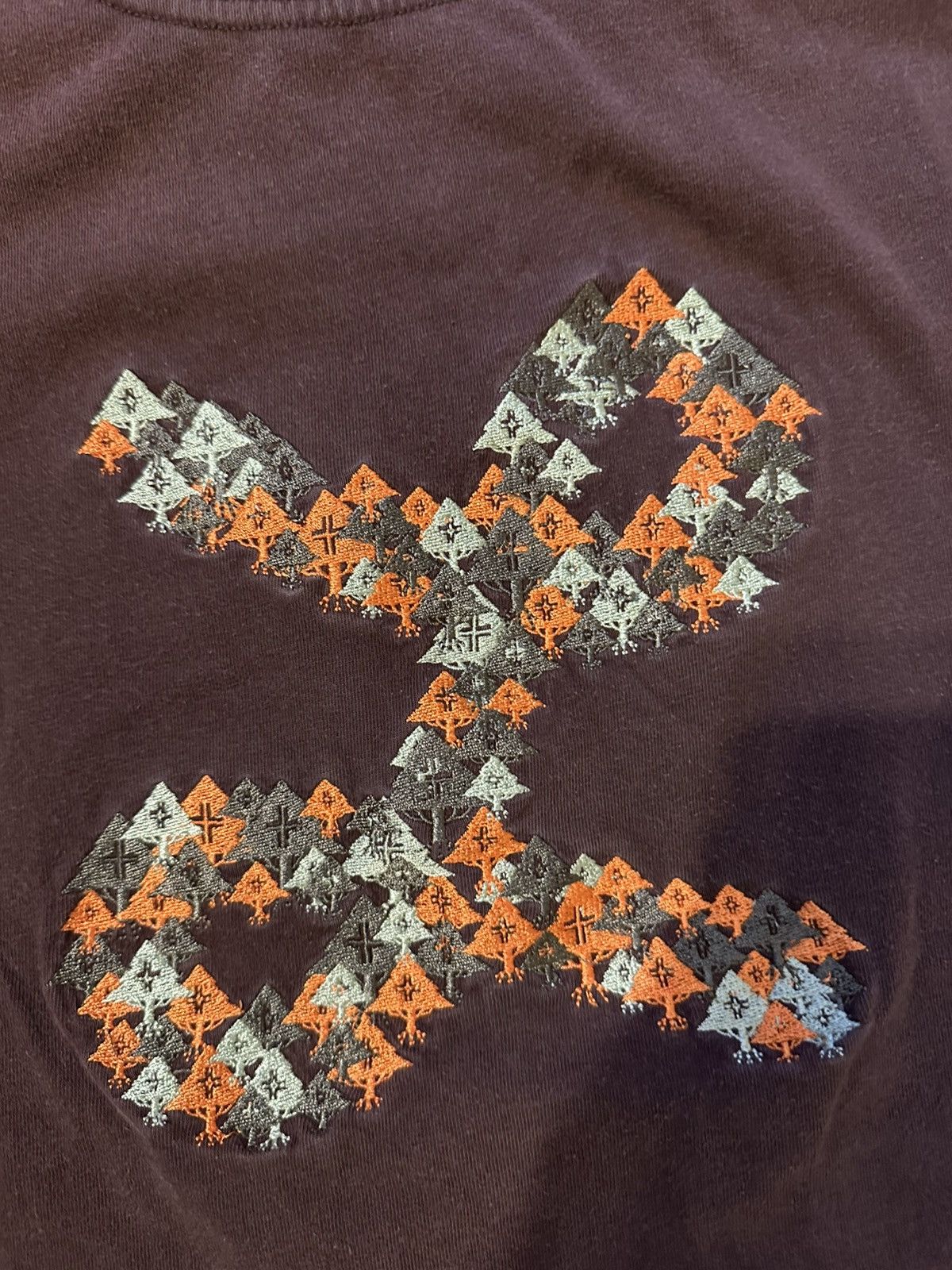LRG Vintage y2k LRG embroidered logo brown tshirt XXL Size US XXL / EU 58 / 5 - 2 Thumbnail