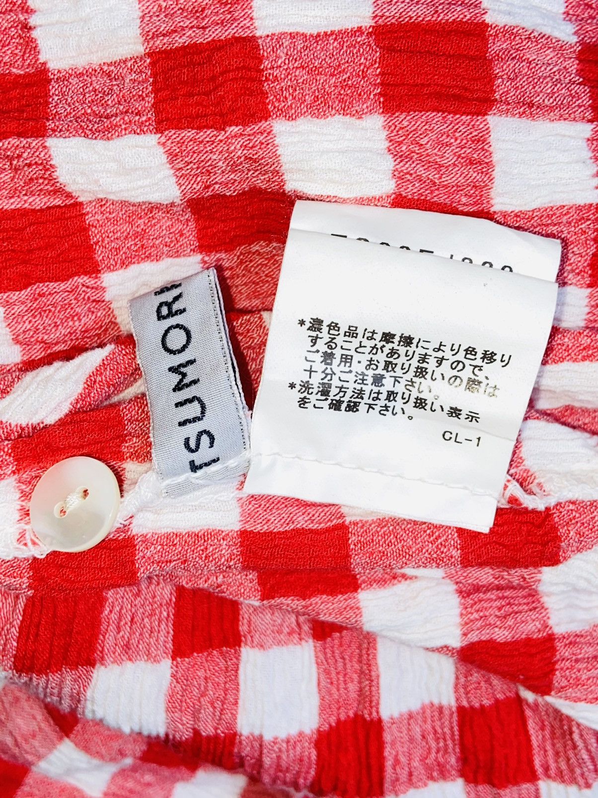 Issey Miyake TSUMORI CHISATO Plaid Shirt Size XXS / US 00 / IT 34 - 11 Thumbnail