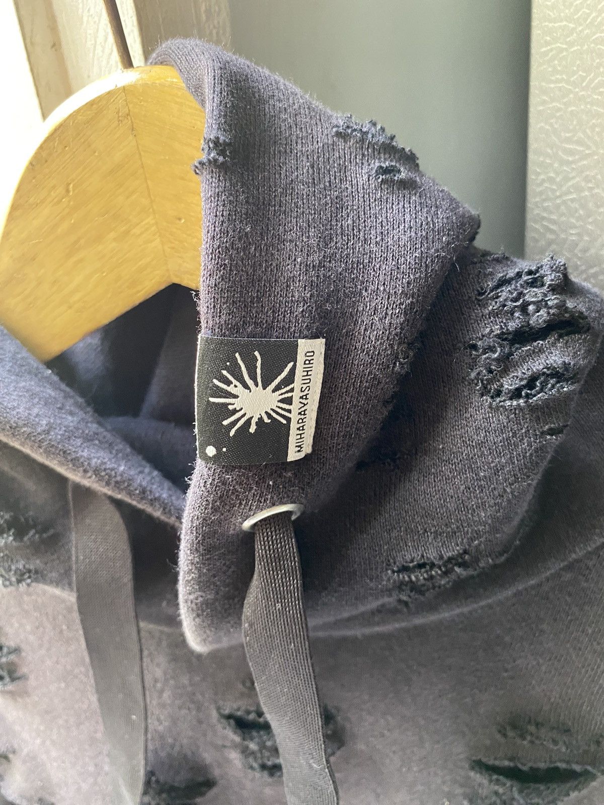 Maison MIHARA YASUHIRO × Vintage Miharayasuhiro Good Inspiration distressed hoodie Size US S / EU 44-46 / 1 - 8 Thumbnail