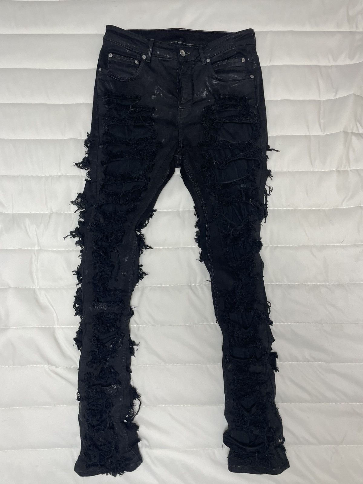 Rick Owens FW09 Rick Owens Hogwash Detroit Cut Denim | Grailed