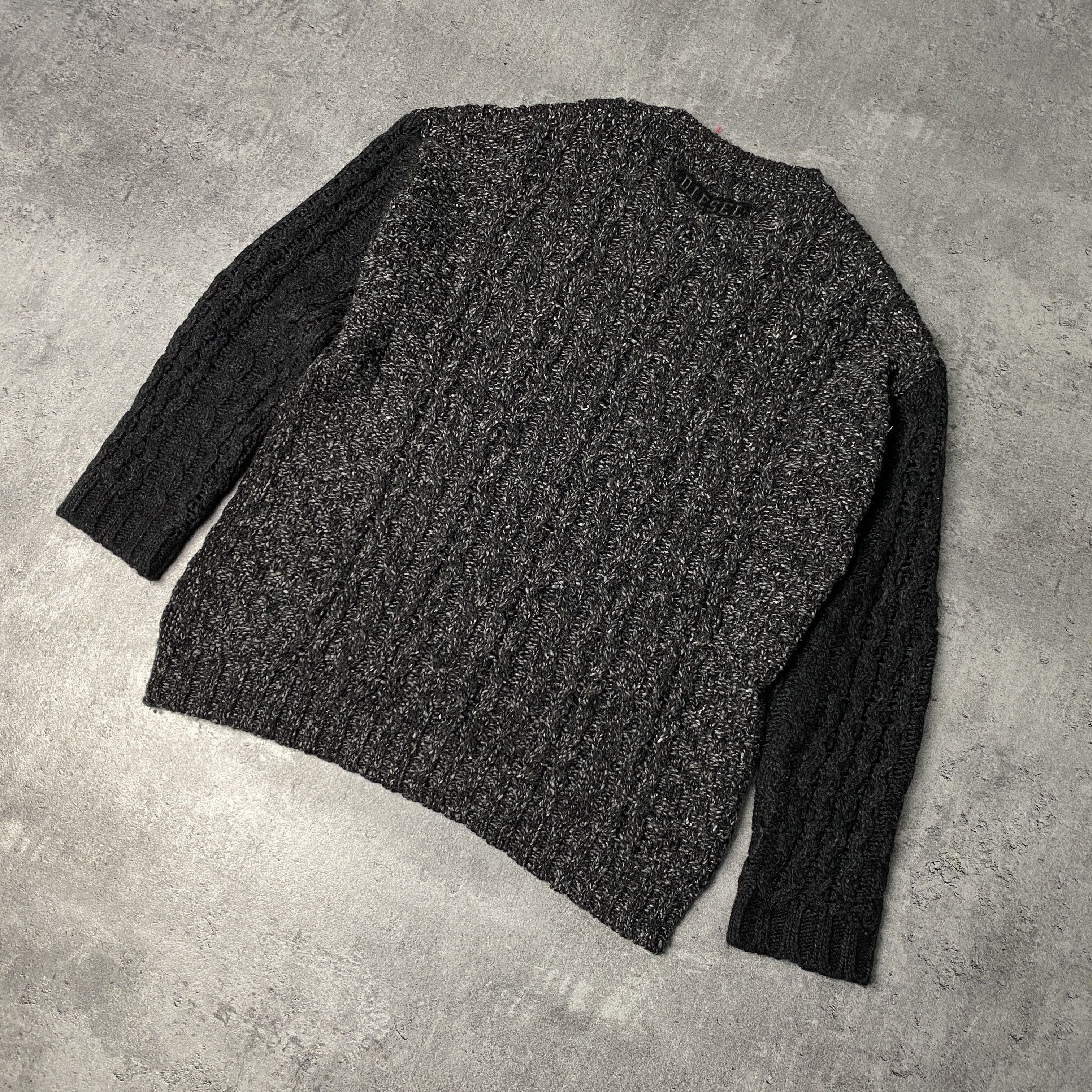 Diesel Diesel dark grey sweater size - XL Size US XL / EU 56 / 4 - 2 Thumbnail
