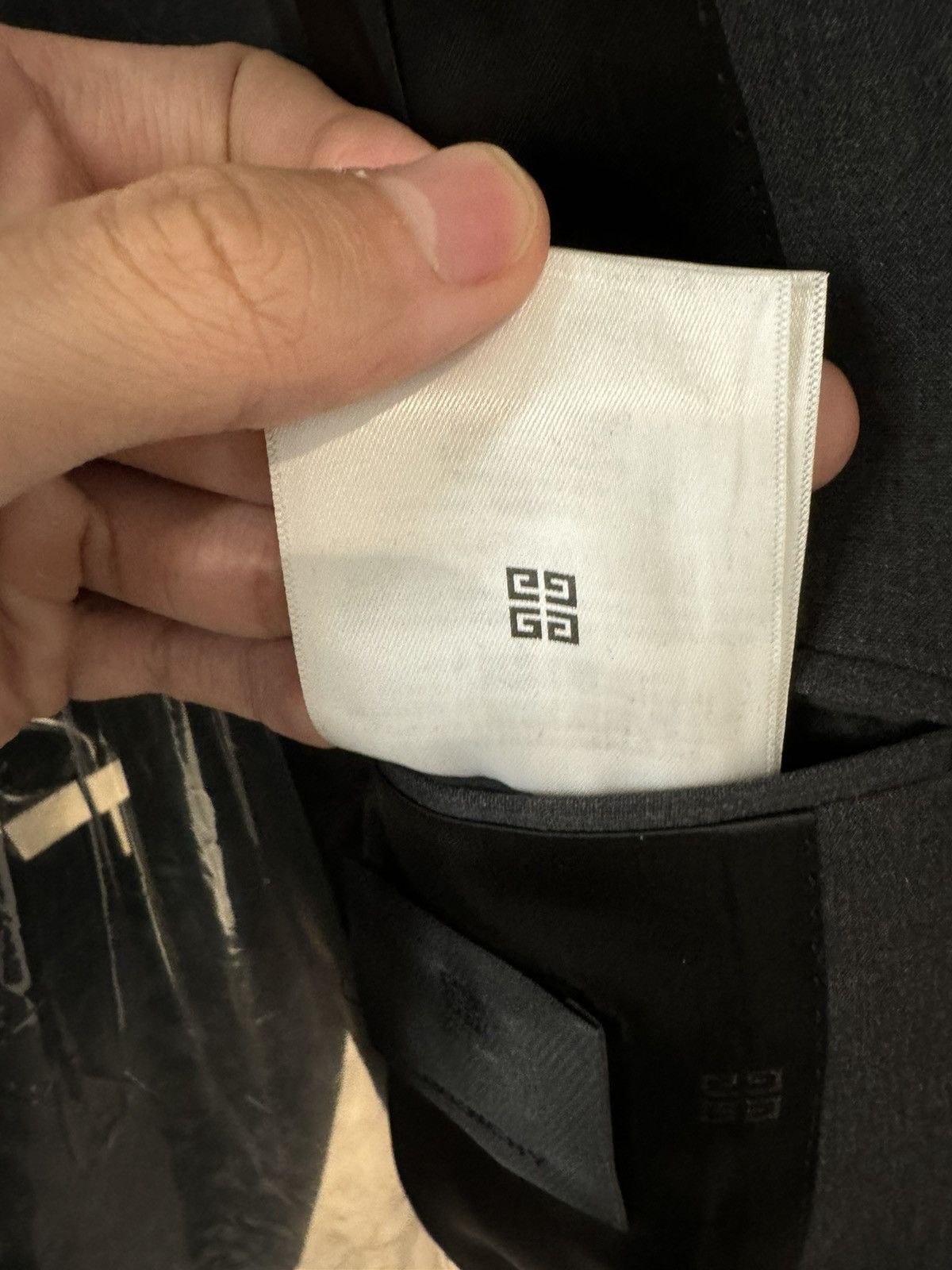 Givenchy Givenchy Blazer Gray U-Lock 50 Size 50R - 19 Thumbnail