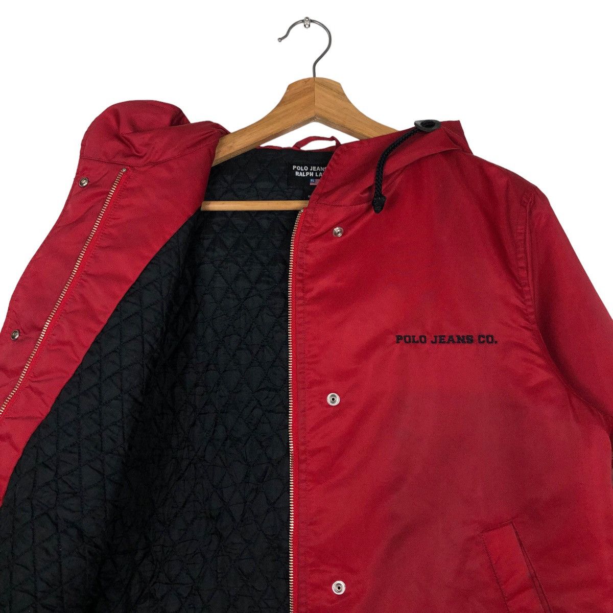 Polo Ralph Lauren 🔥BikerJacket Slant Pocket Design Polo Jeans Ralph Lauren Size US S / EU 44-46 / 1 - 14 Thumbnail