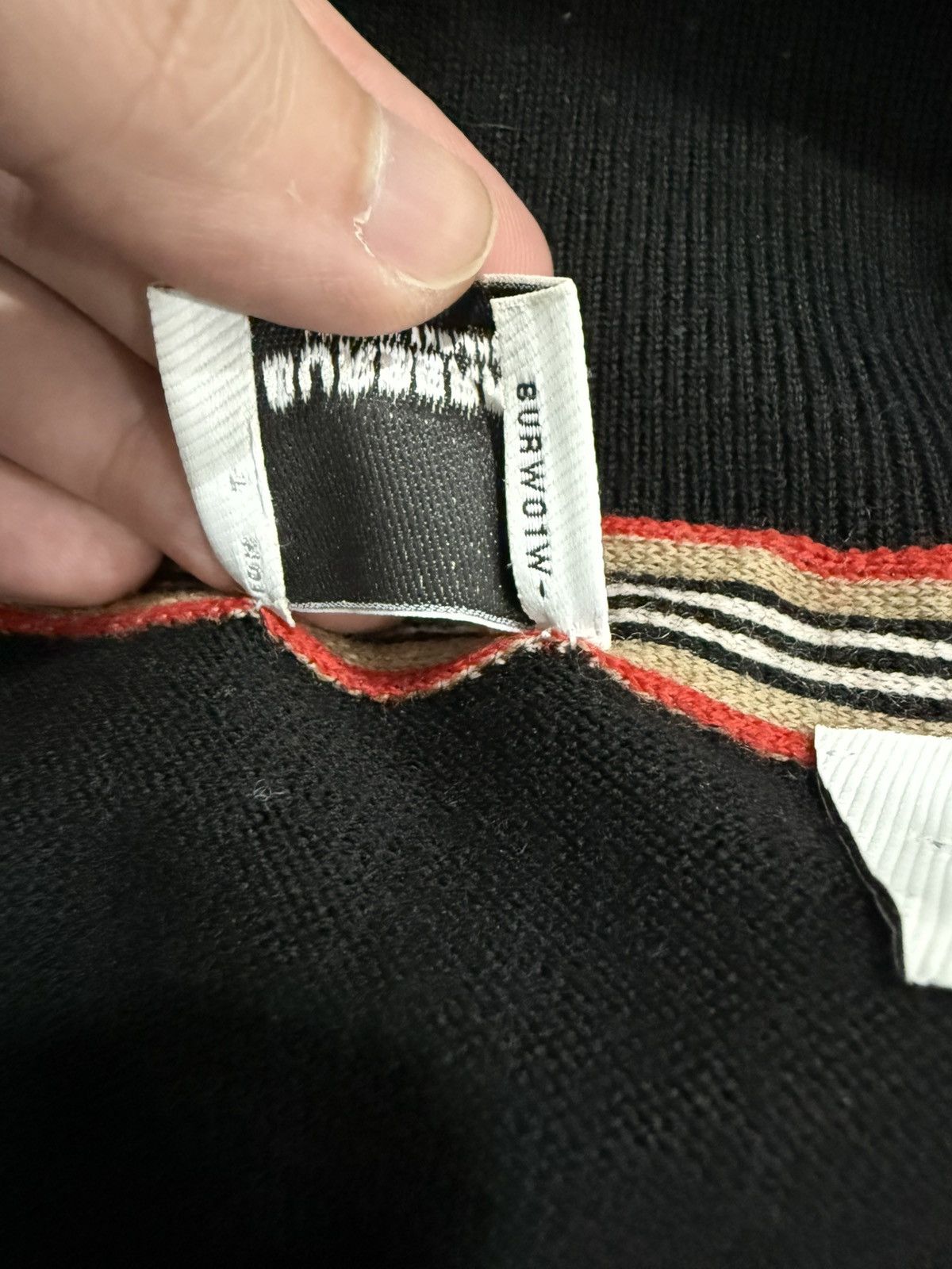 Burberry Burberry Wool Zip Up Sweater Size US M / EU 48-50 / 2 - 5 Thumbnail