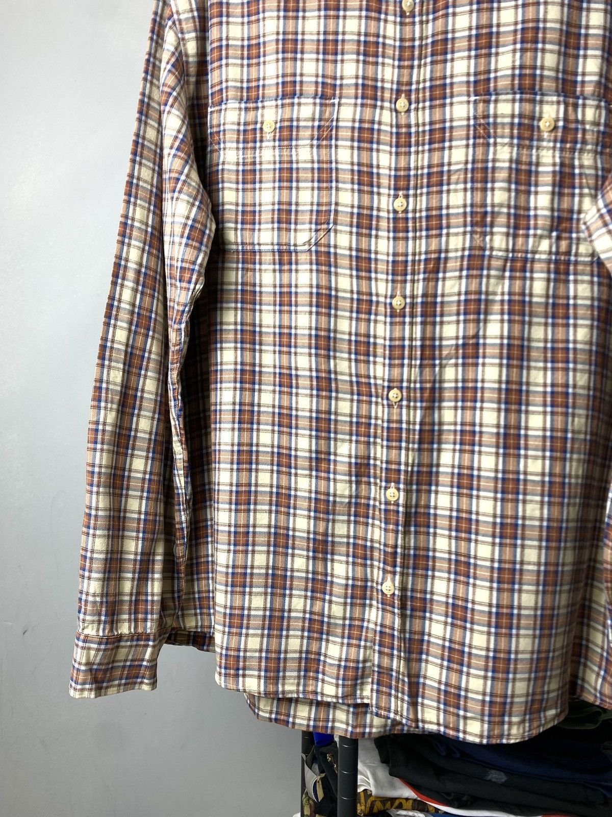 Barbour Vintage Barbour x Steve McQueen Flannel Shirt Harley Size US XXL / EU 58 / 5 - 3 Thumbnail