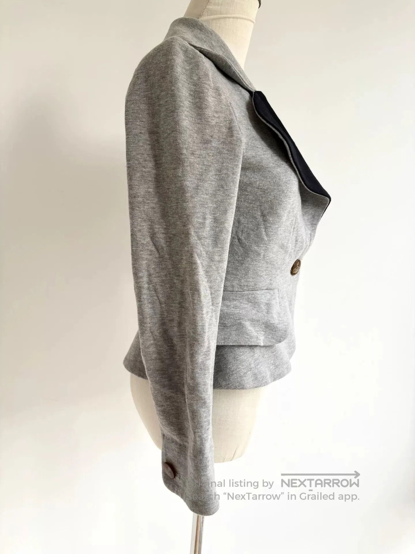 Vivienne Westwood vivienne westwood gray heart collar jacket. Size S / US 4 / IT 40 - 2 Thumbnail