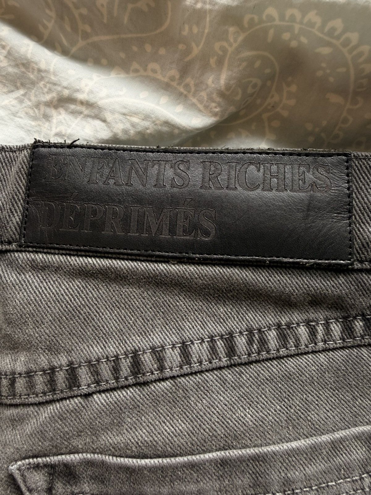Enfants Riches Deprimes Distressed Safety Pin Jeans Size US 29 - 6 Thumbnail