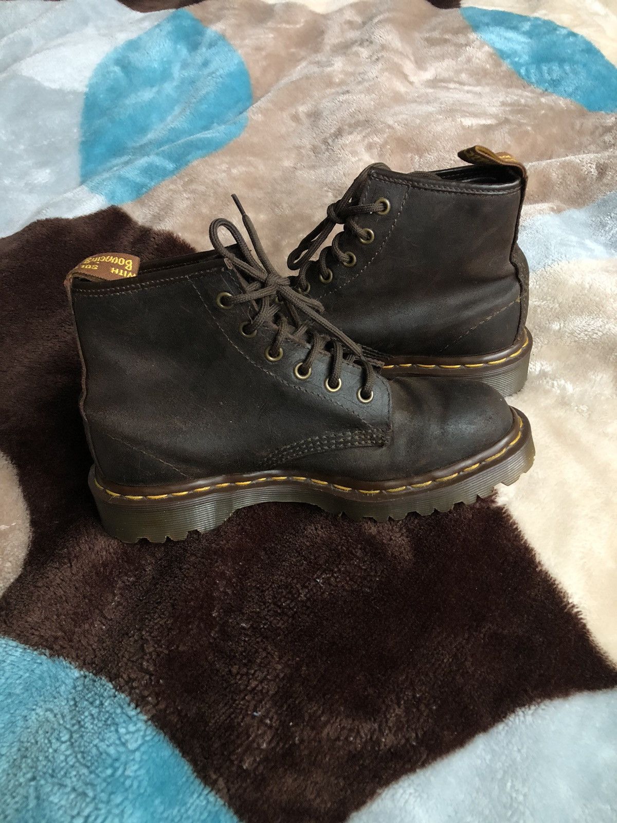 Vintage 90’s Made in England MIE Crazy Horse Dr Martens