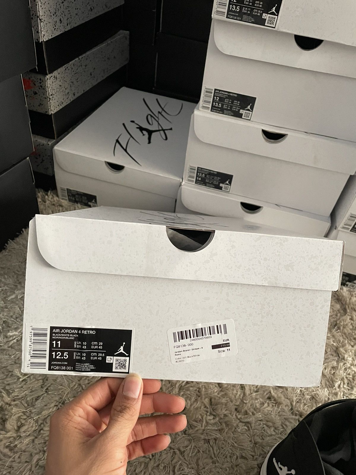 Jordan Brand Jordan 4 White Thunder Size US 11 / EU 44 - 9 Thumbnail