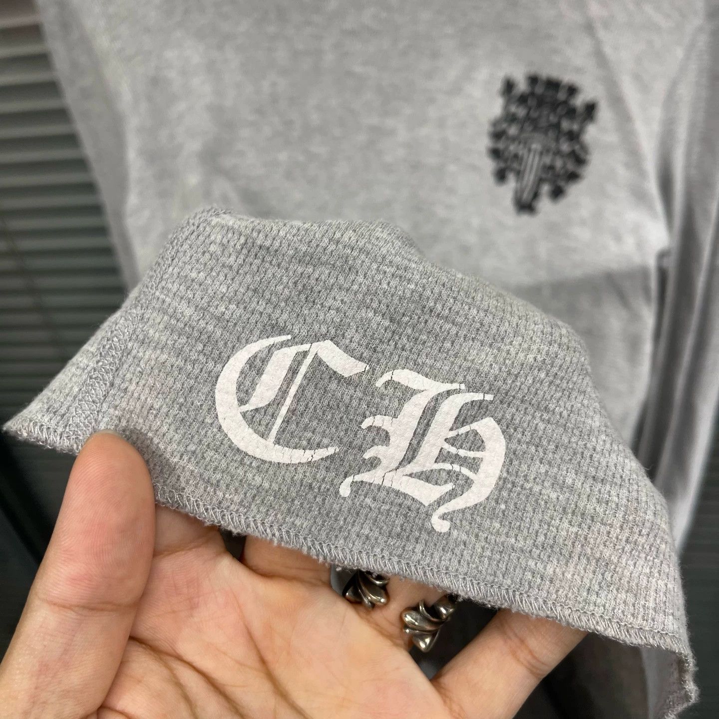 Chrome Hearts Chrome Hearts Sword Waffle Longsleeve L 99 New Size US L / EU 52-54 / 3 - 6 Thumbnail