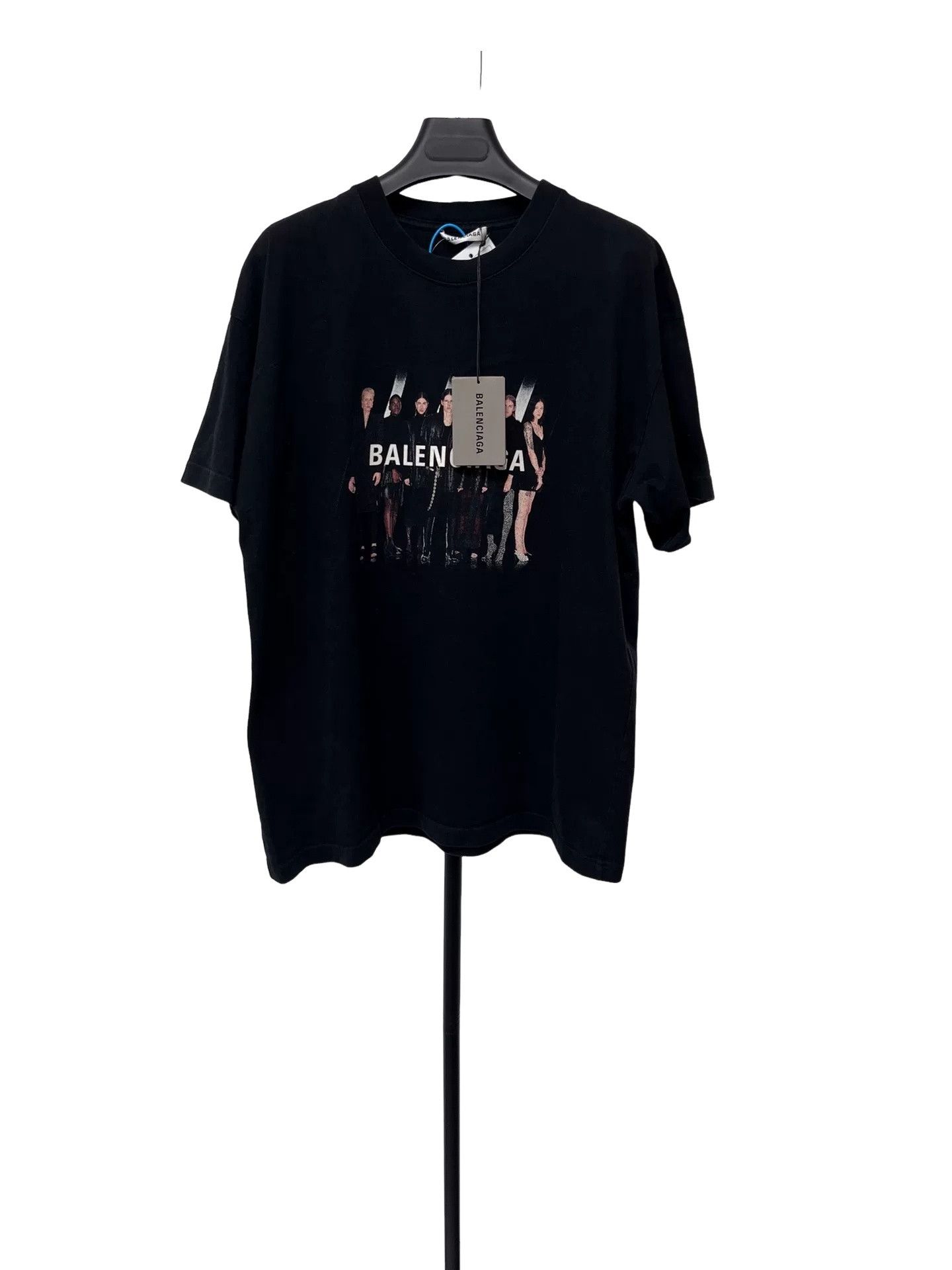 Balenciaga Balenciaga Crew Graphic Print T-Shirt L Size US L / EU 52-54 / 3 - 1 Thumbnail