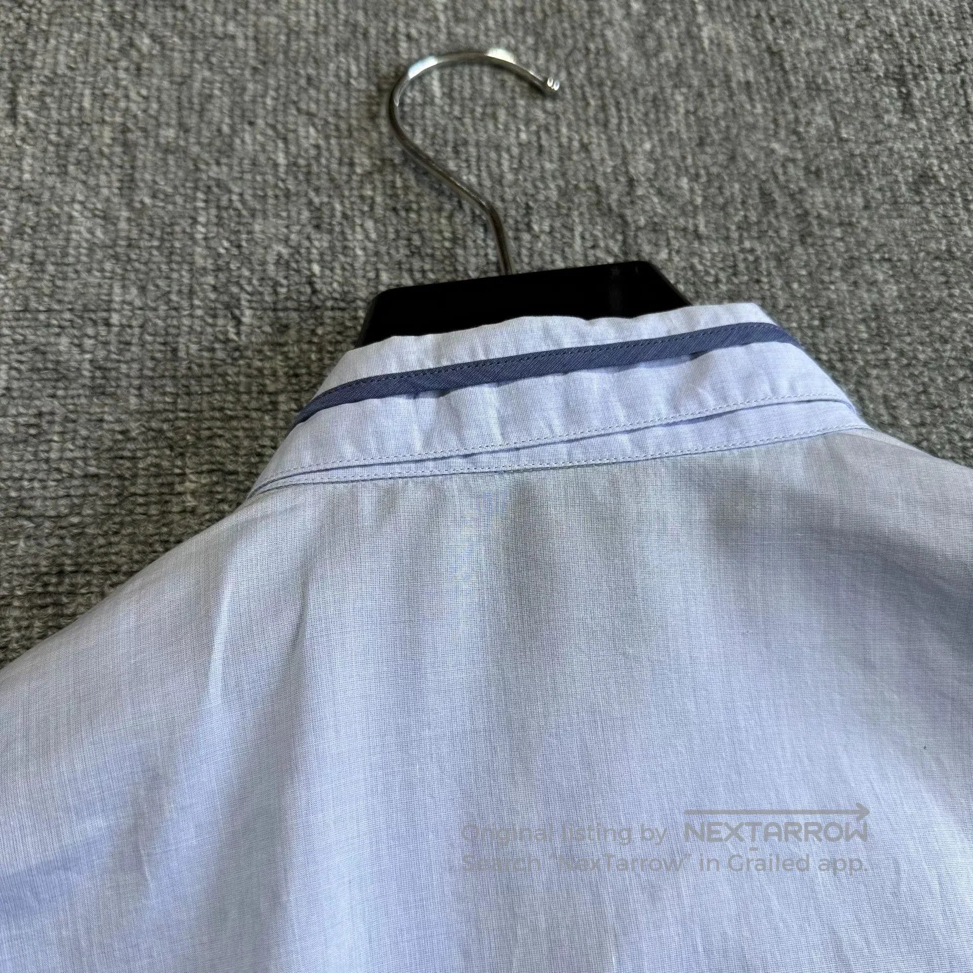 Dior Dior Haze Blue Collar Panel Shirt. Size M / US 6-8 / IT 42-44 - 4 Thumbnail