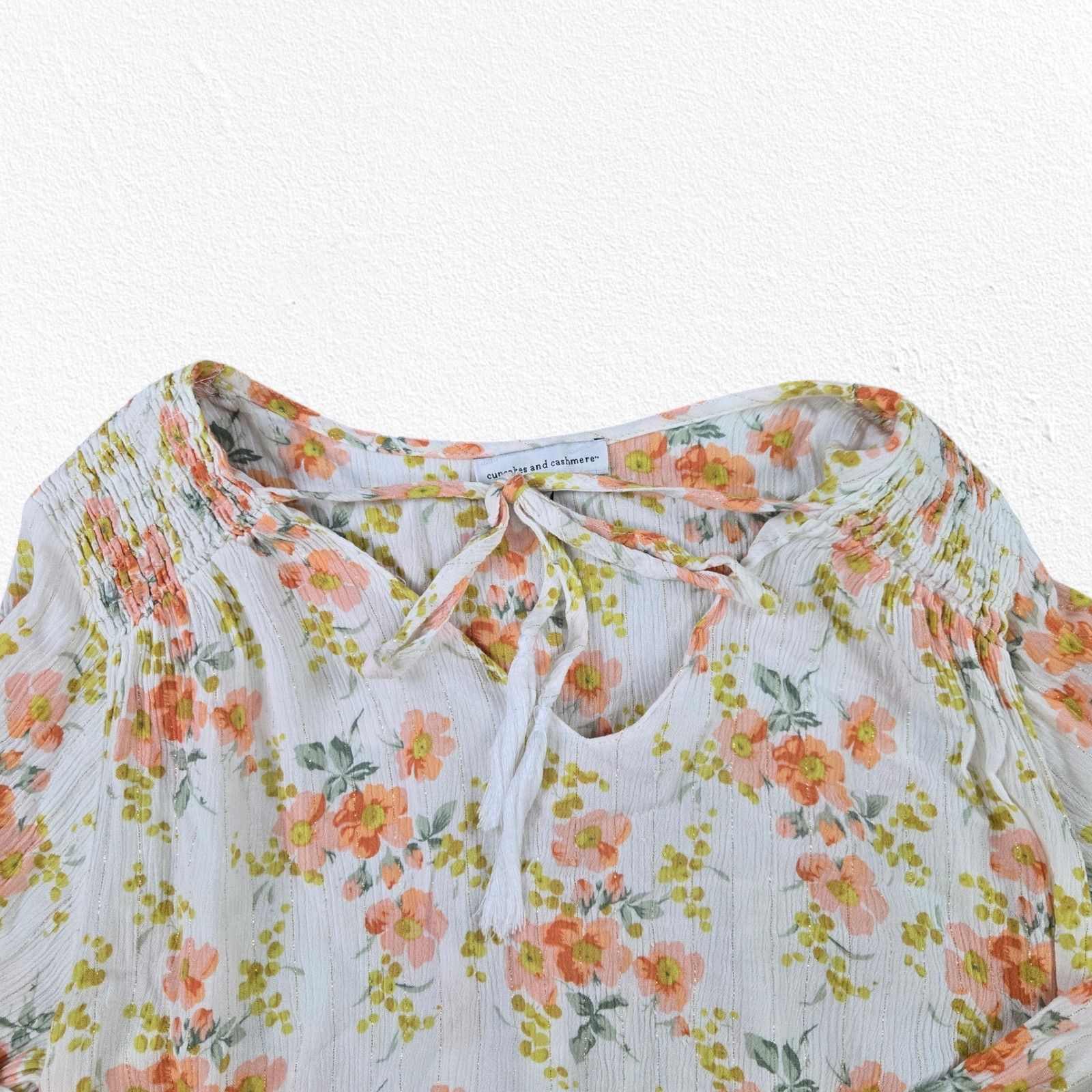 Other Floral Off-Shoulder Peasant Blouse Size Small Size S / US 4 / IT 40 - 3 Thumbnail