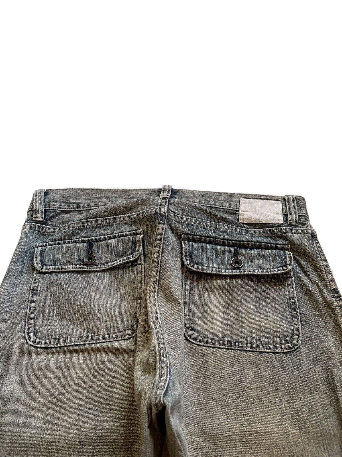 Gap Vintage GAP Rusty Mud Wash Loose Baggy Fatigue Jeans Size US 34 / EU 50 - 8 Thumbnail