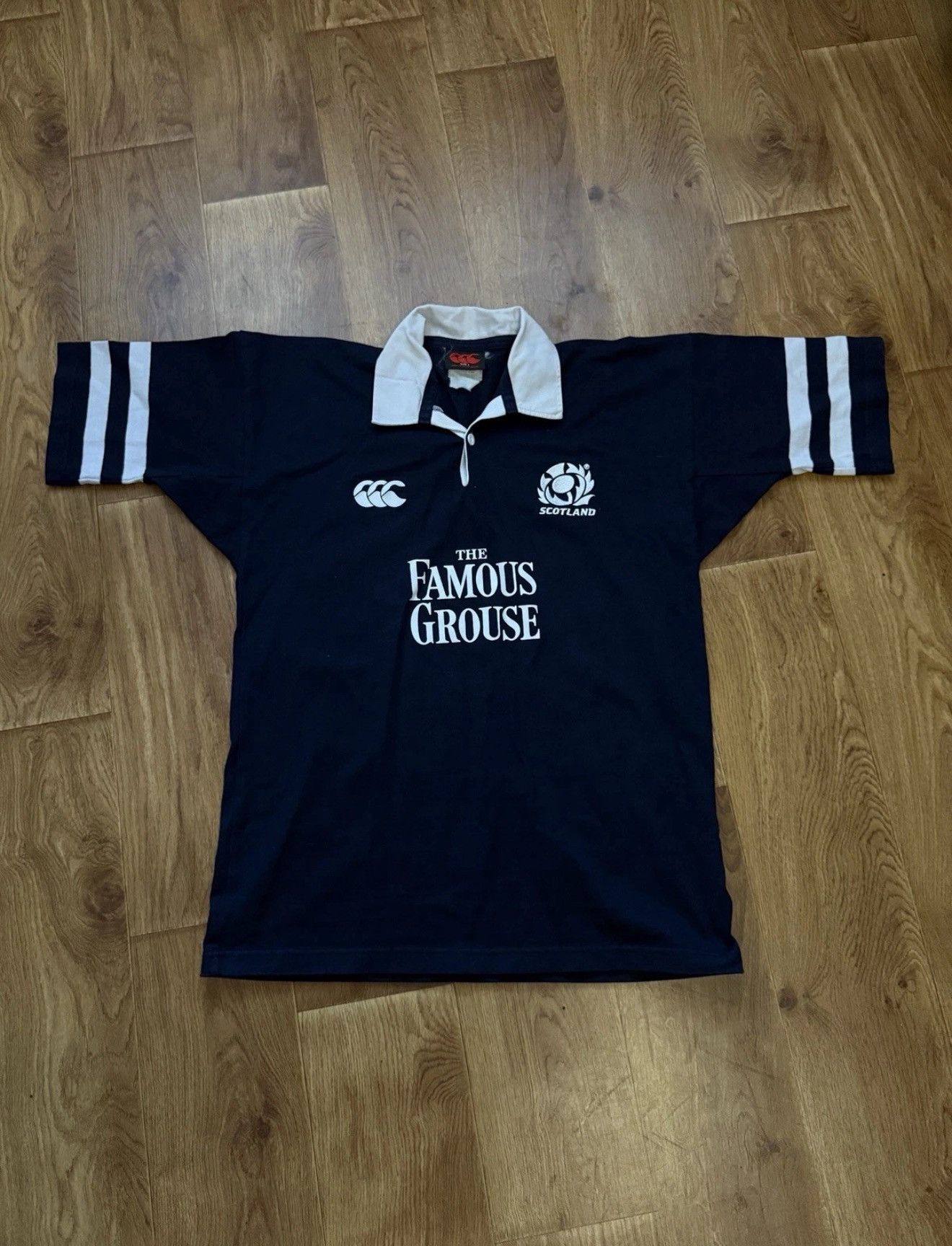 Vintage Scotland Canterbury Of New Zeland Rugby Union Jersey
