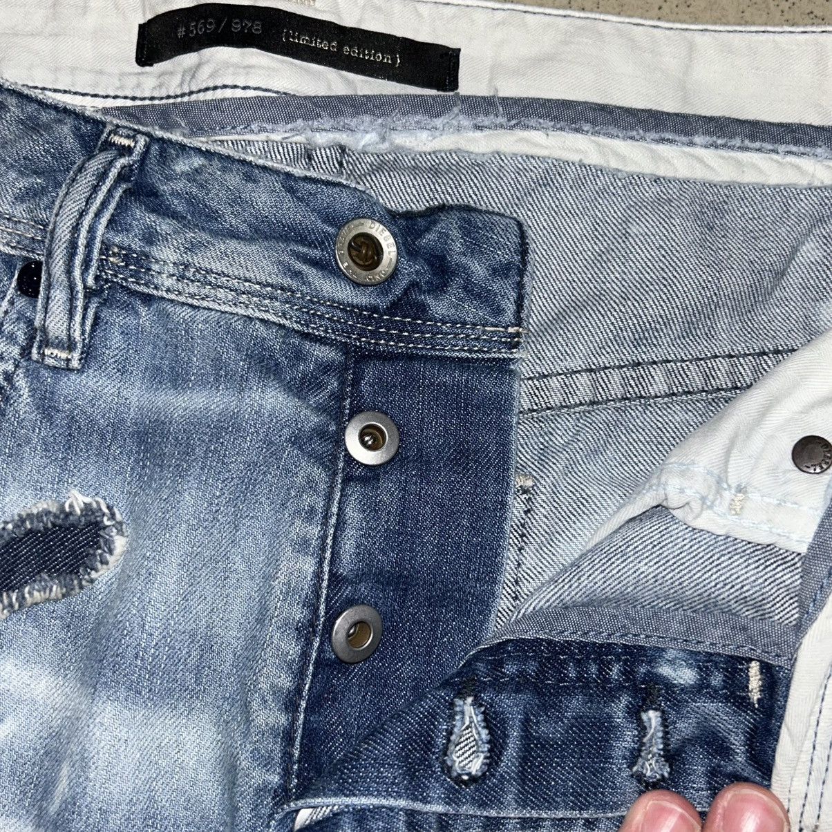 Diesel Diesel Buster Jeans Limited Edition GOAT Core Italy Size US 32 / EU 48 - 10 Thumbnail