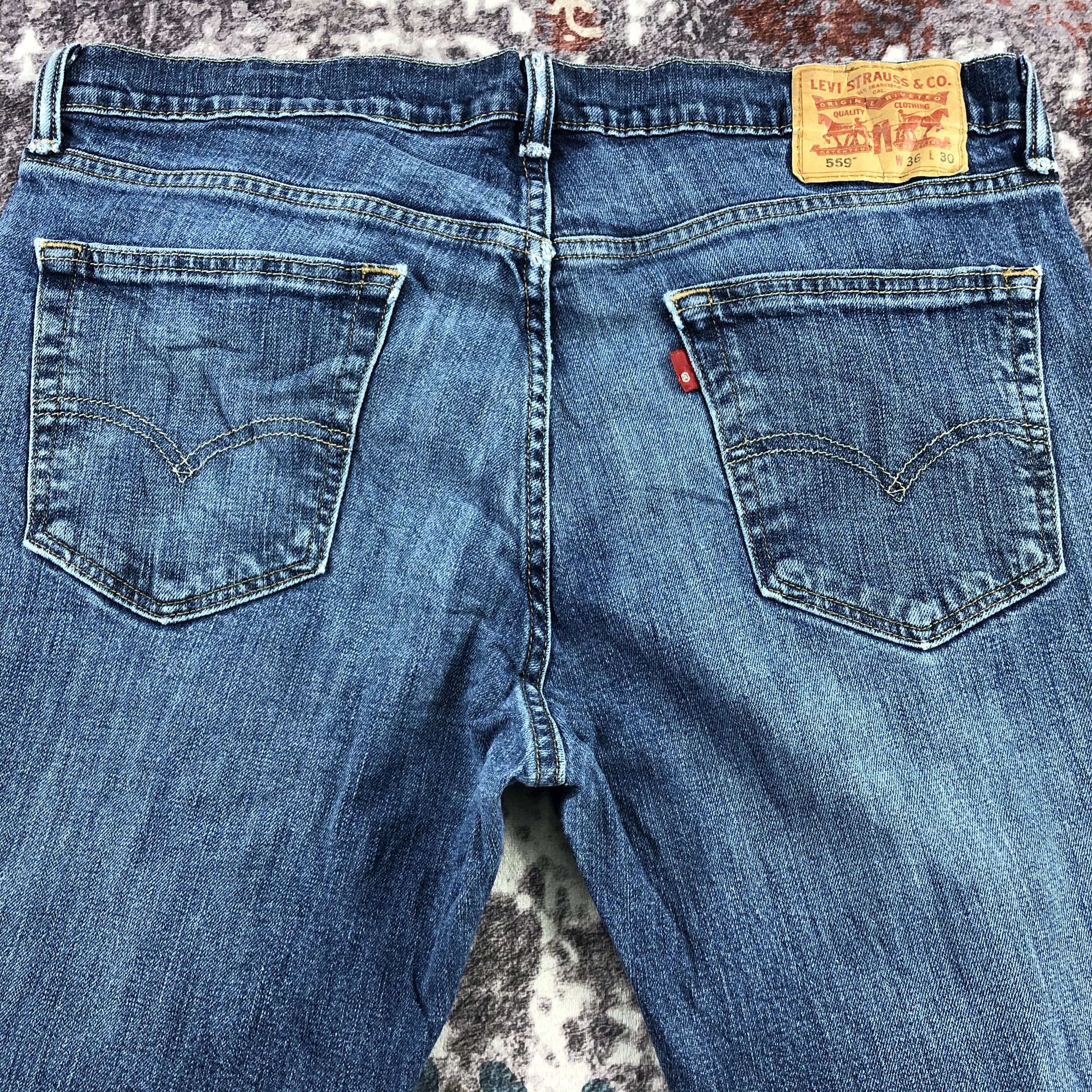 Levi's × Vintage Vintage Blue Wash Levis 559 Jeans-JM2909 Size US 36 / EU 52 - 5 Thumbnail