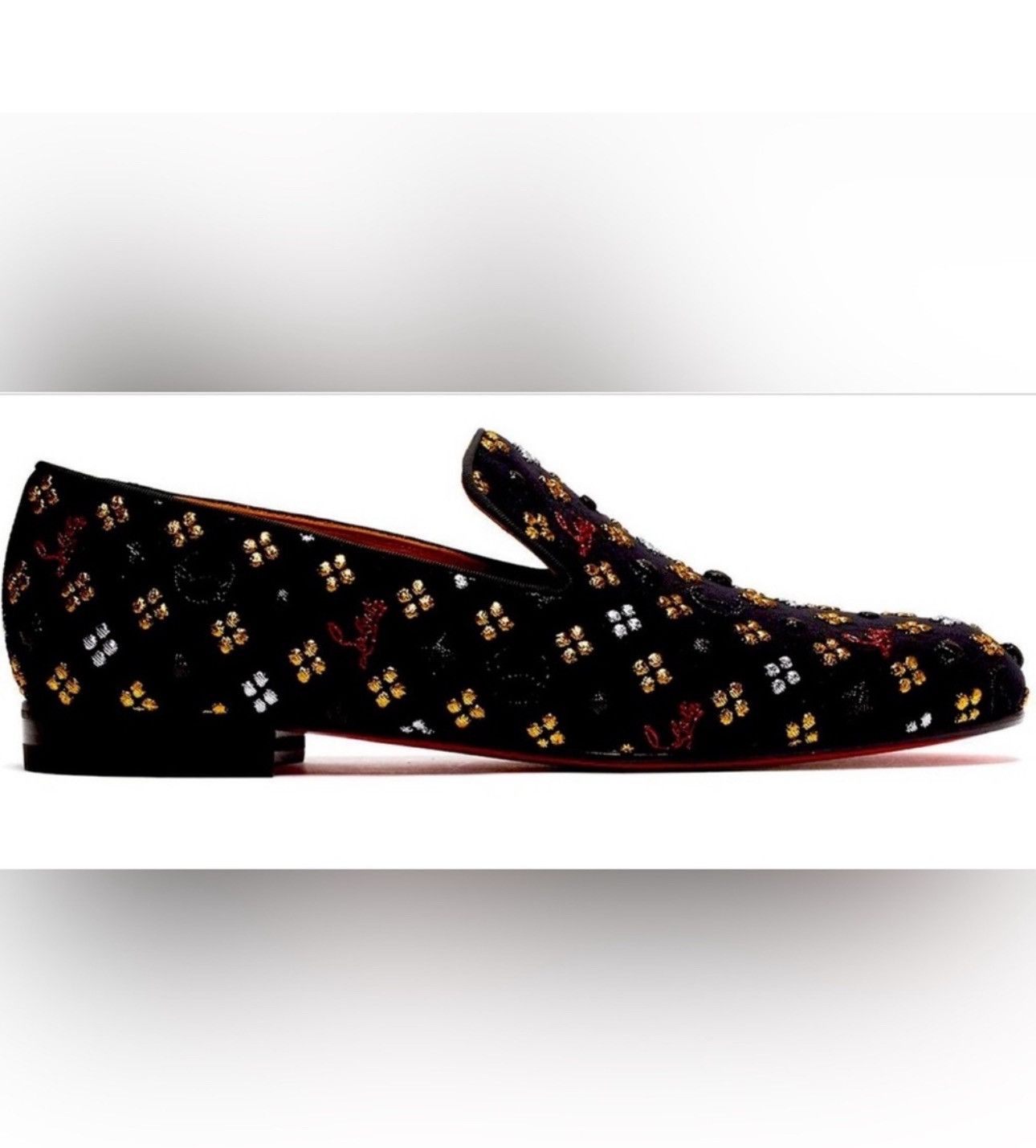 Christian Louboutin Roller Boy Flat Jacquard