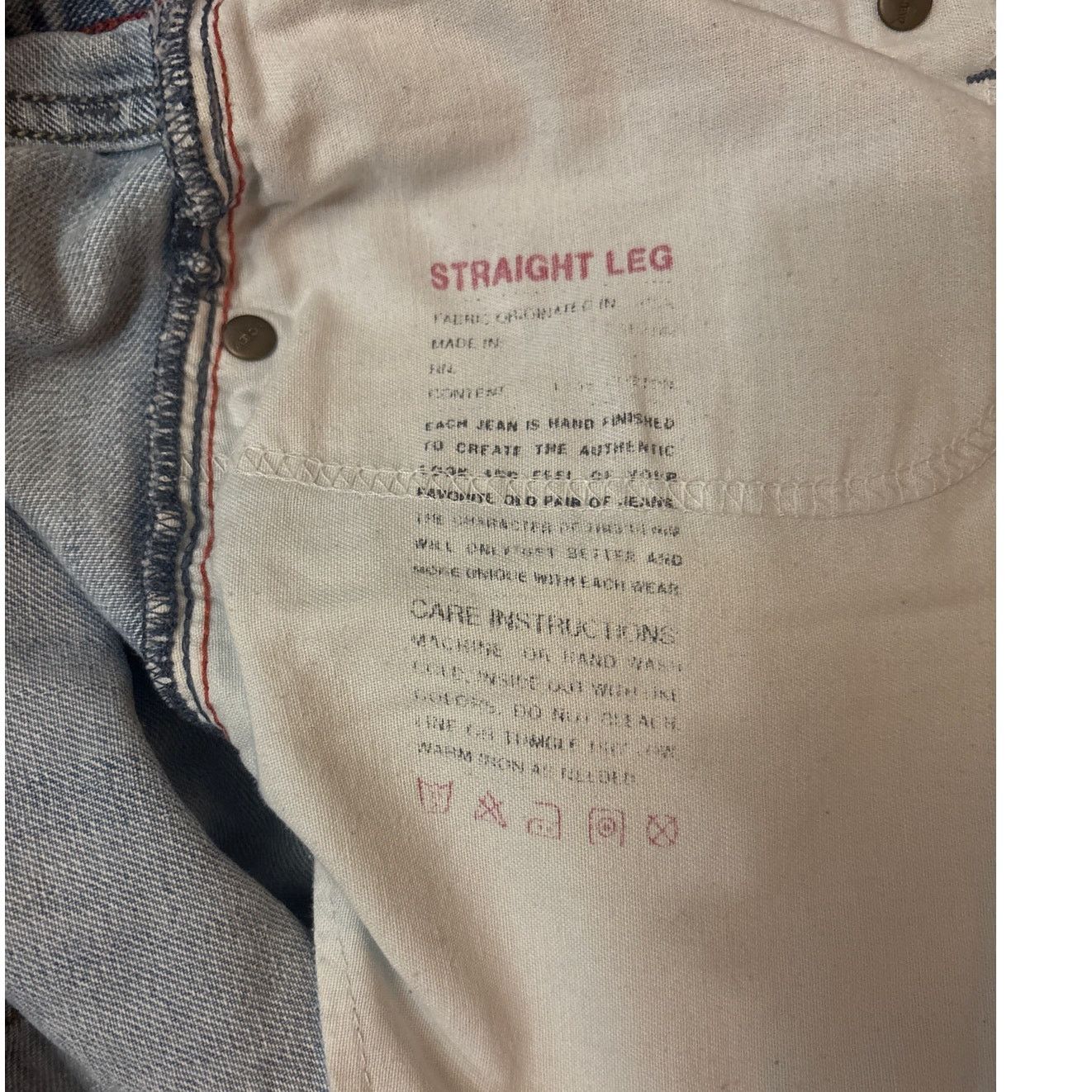 J.Crew J.Crew Men's Straight Leg Jeans Size US 36 / EU 52 - 5 Thumbnail