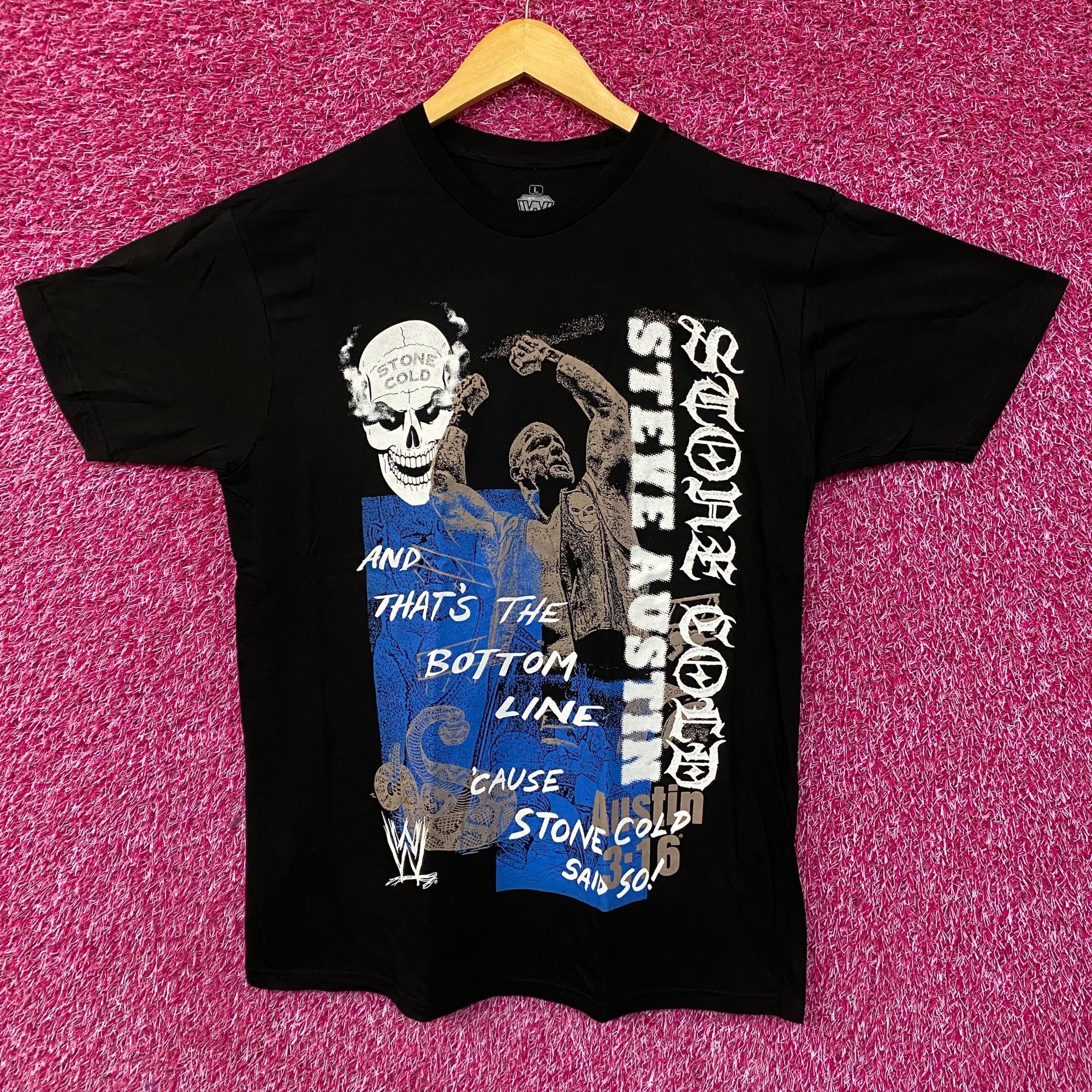 WWE WWE Stone Cold Steve Austin And That's The Bottom Line T-Shi Size US L / EU 52-54 / 3 - 1 Thumbnail