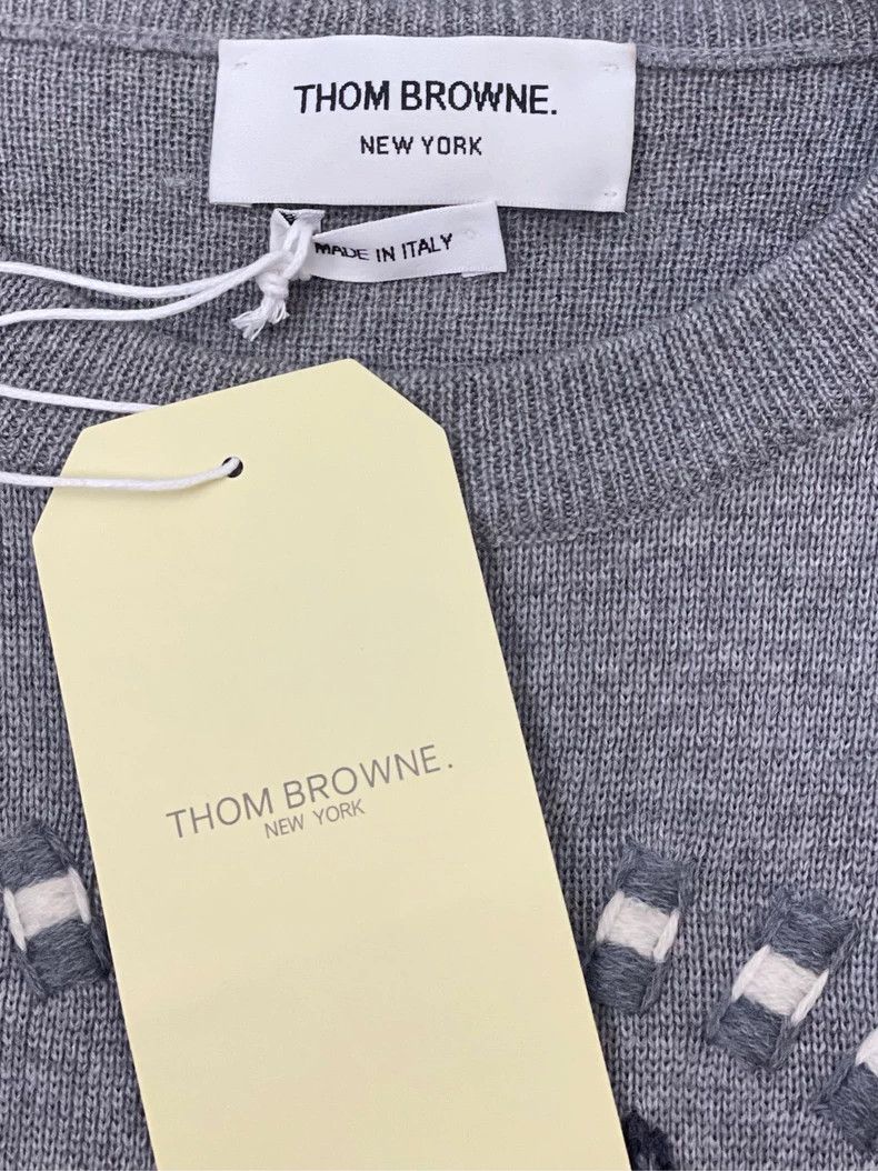 Thom Browne Thom Browne Round collar sweater Size US M / EU 48-50 / 2 - 4 Thumbnail